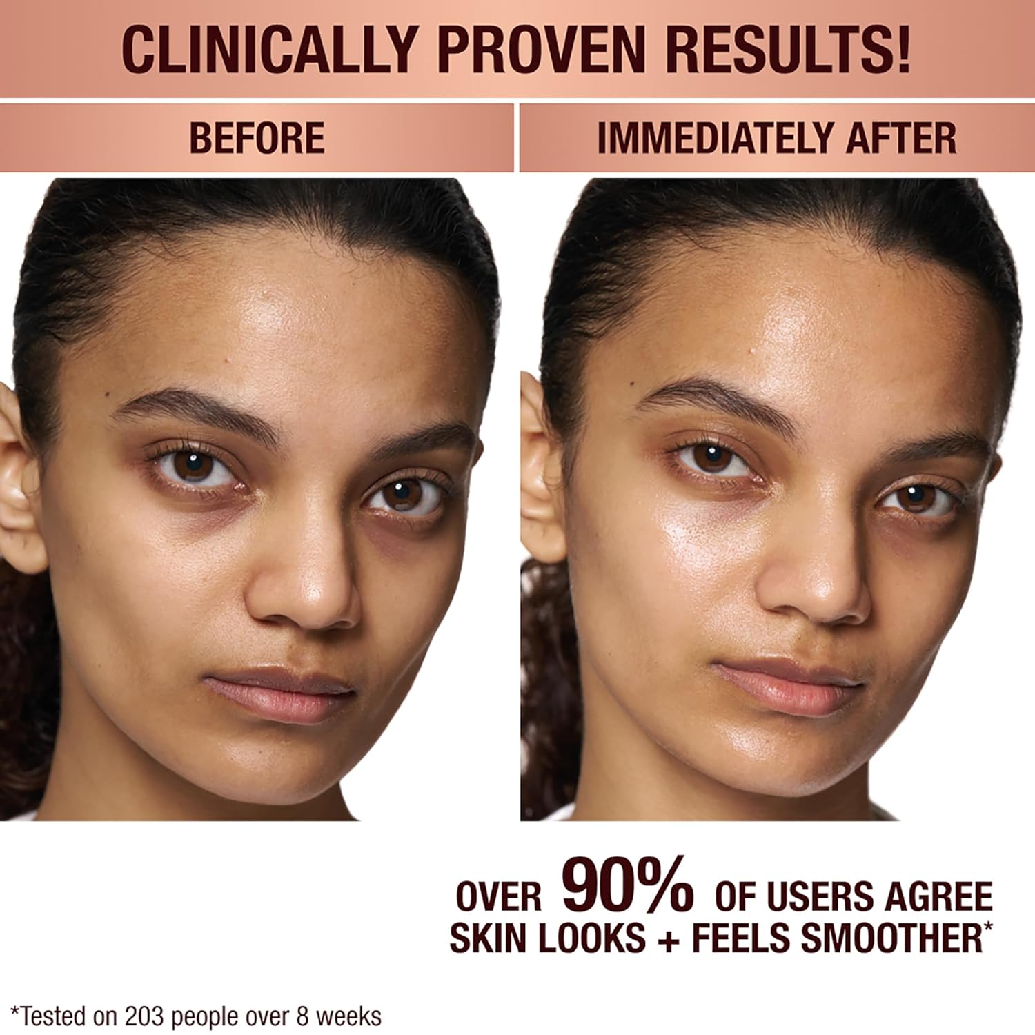 Charlotte Tilbury Invisible UV Flawless Makeup Primer - Broad Spectrum SPF 50 Sunscreen & Poreless Face Primer - Enriched with Hyaluronic Acid to Hydrate, Protect & Prime Skin - Image 2