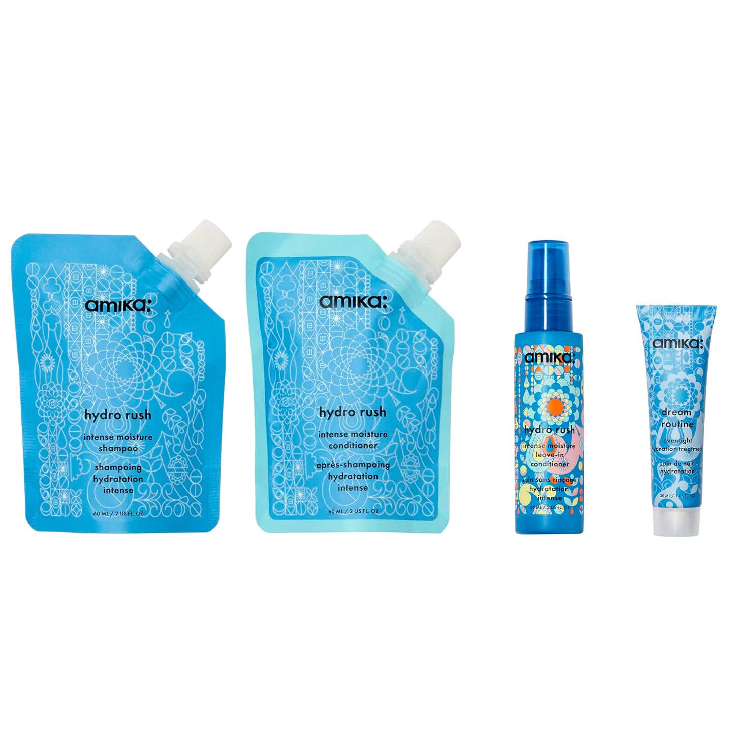 amika hydro dream hair routine trial set - Image 2