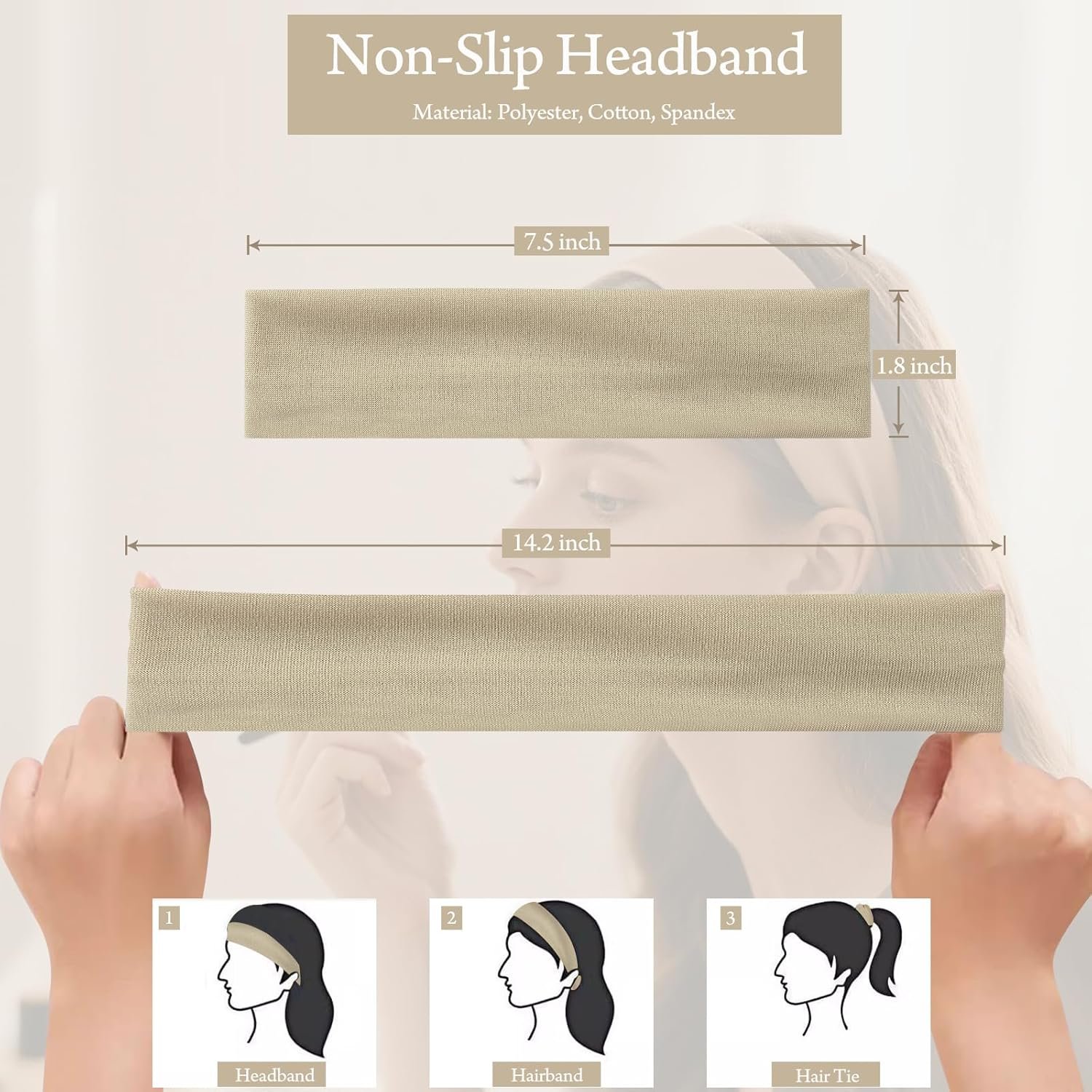 Real Perfection Gua Sha Facial Tools Face Roller for Wrinkles Jade Roller and Gua Sha Set, Scrubber Pore Brush Headband Skin Care Tools for Travel Skincare Routine Massaging Reducing Puffiness - Green - Image 7