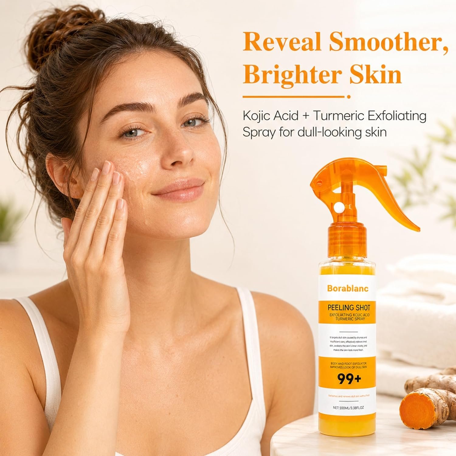 Skincare Routine Set | Dark Spot Correcting & Gentle Exfoliating Care Kit for Smoother, Even-Toned and Radiant Looking Skin - Image 8