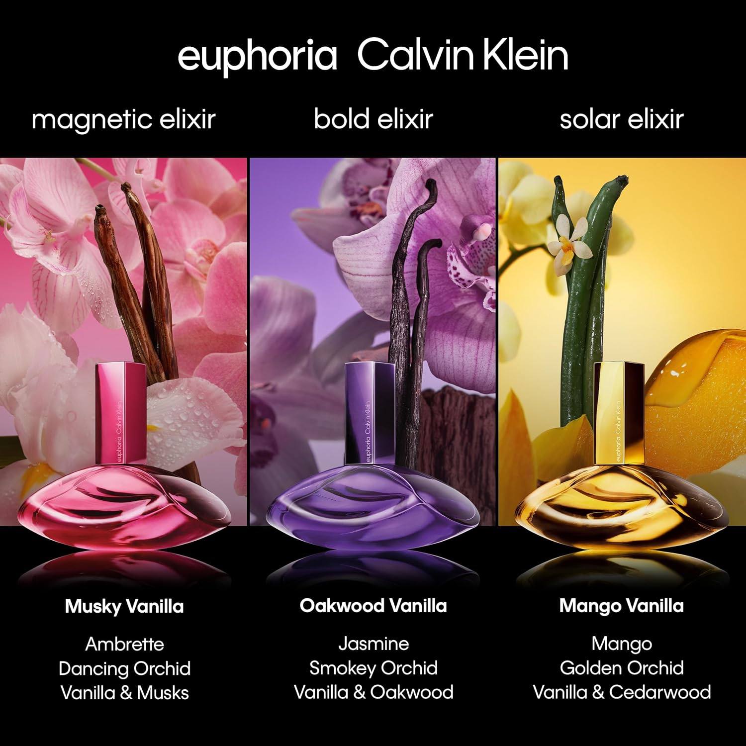Calvin Klein Euphoria Magnetic Elixir Parfum Intense – Ambery Perfume for Women – With Ambrette Absolute, Dancing Orchid, Vanilla & Musks – Long-Lasting Fragrance - Image 10