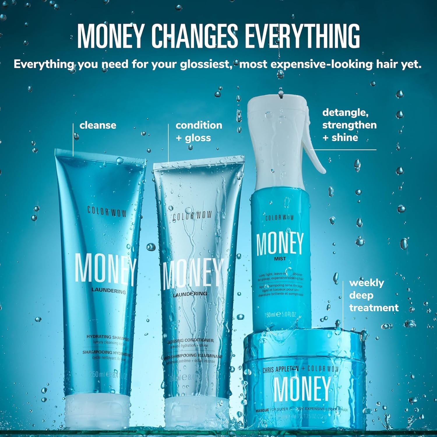 COLOR WOW MONEY MIST – Luxe Leave-in Conditioning Treatment for Glossy, Expensive-Looking Hair | Moisturizes, Defrizzes & Detangles for smooth, silky texture - Image 9