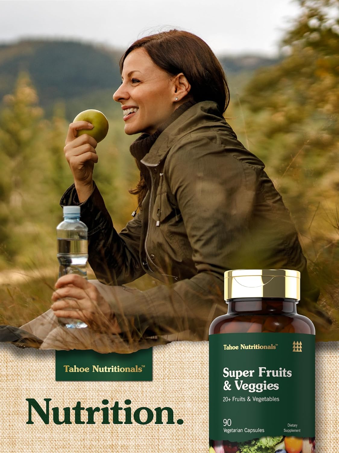 Tahoe Nutritionals Super Fruits and Veggies Capsules | 90 Count | Vegetarian, Non-GMO and Gluten Free Supplement - Image 7