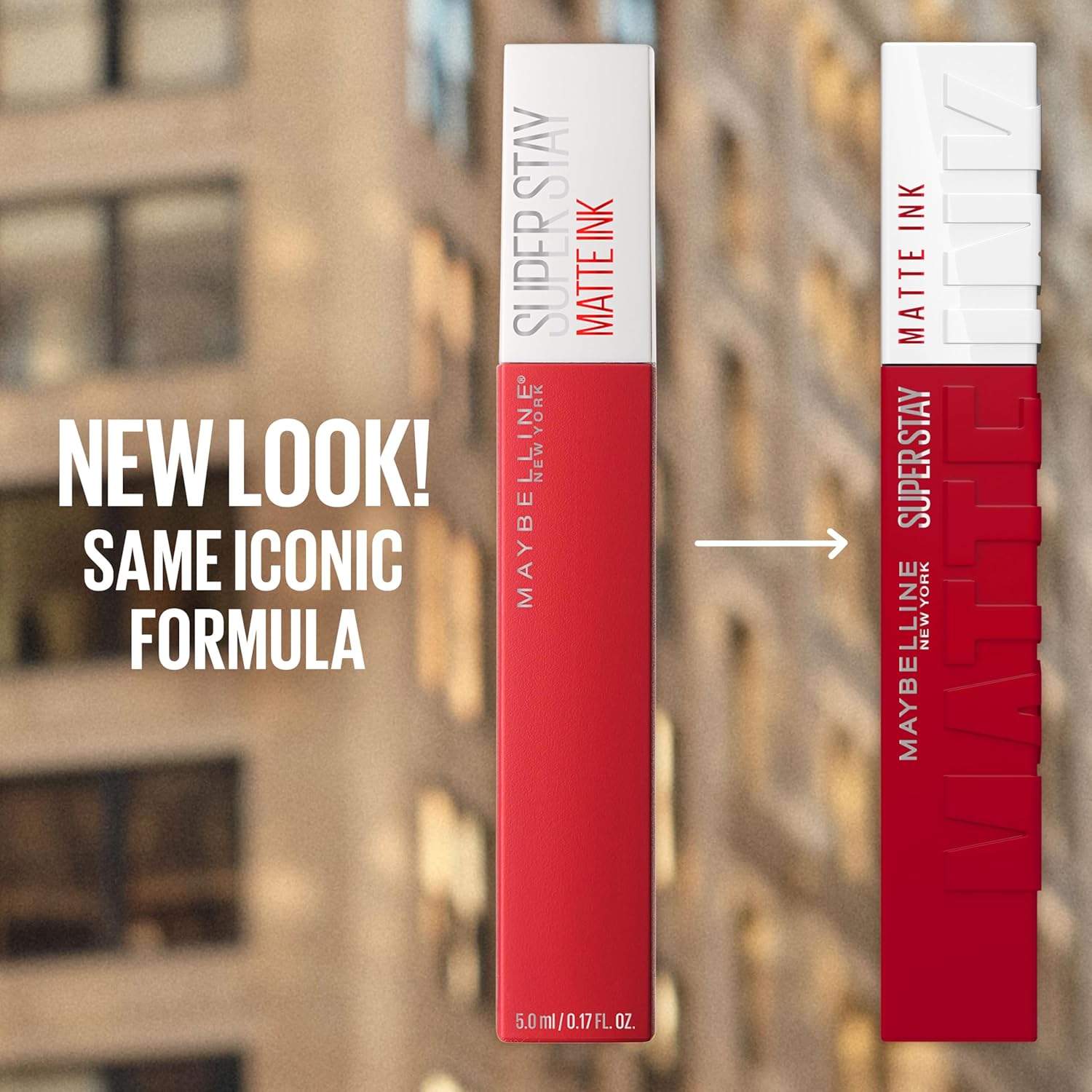 Maybelline Super Stay Matte Ink Liquid Lipstick Makeup, Long Lasting High Impact Color, Up to 16H Wear, Mover, Brown, 1 Count, Packaging May Vary - Image 3