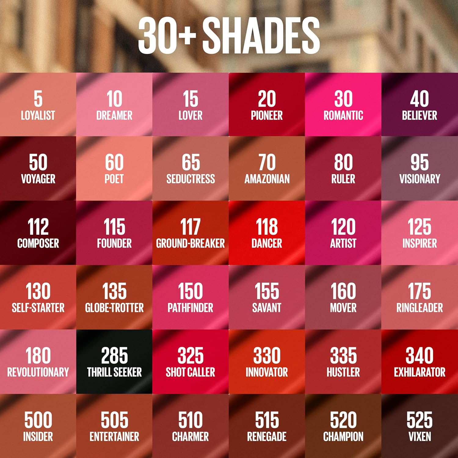 Maybelline Super Stay Matte Ink Liquid Lipstick Makeup, Long Lasting High Impact Color, Up to 16H Wear, Mover, Brown, 1 Count, Packaging May Vary - Image 5