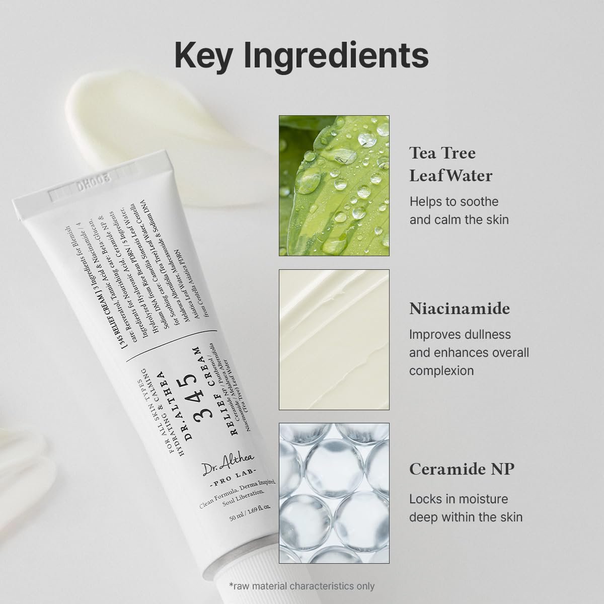 Dr.Althea 345 Relief Cream | Daily Face Moisturizer for Soothing Recovery and Blemish Care with PDRN & Niacinamide | Korean Vegan Skin Care for All Skin Types, 0.50 Fl Oz (Ver.2 - Pack of 1) - Image 6