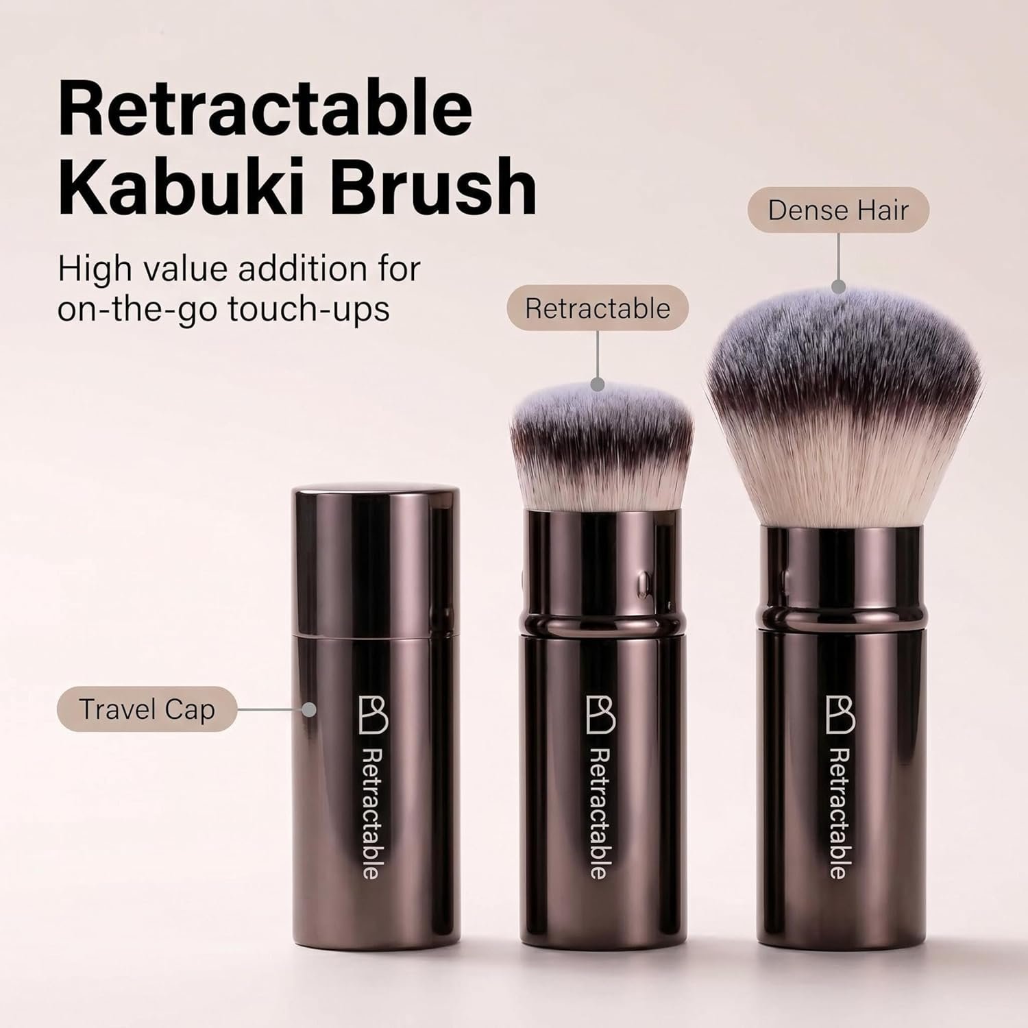 Professional Makeup Brushes BS-MALL with Travel Case, Premium Synthetic Foundation Brushes, Concealer Blush Eyeshadow Brush Kit, Labeled for Beginners & Pro, Ideal for Daily Makeup & Gift - Image 8