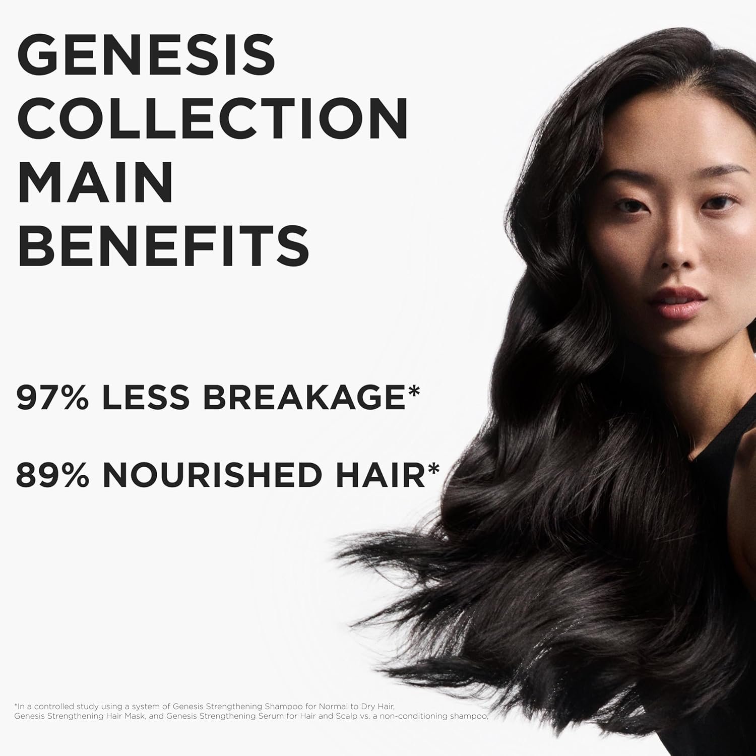 Kerastase Genesis Hydra-Fortifiant Shampoo For Weak or Damaged Hair - Anti-Breakage & Strengthening, Hydrates Hair, Silicone-Free - Image 8