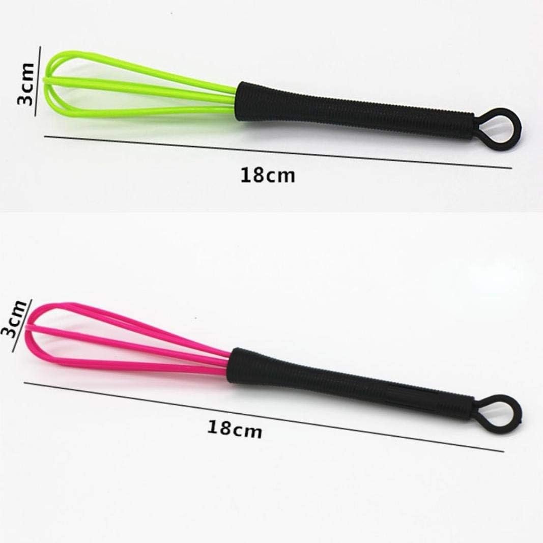 6 Pcs Mini Whisks for Hair Dye Color Mixing, 7 x 1.2 In, Balloon Salon Barber Hairdressing Hair Color Dye Cream Whisk Kitchen, Mixer Tool for Blending, Whisking, Beating and Stirring - Image 4