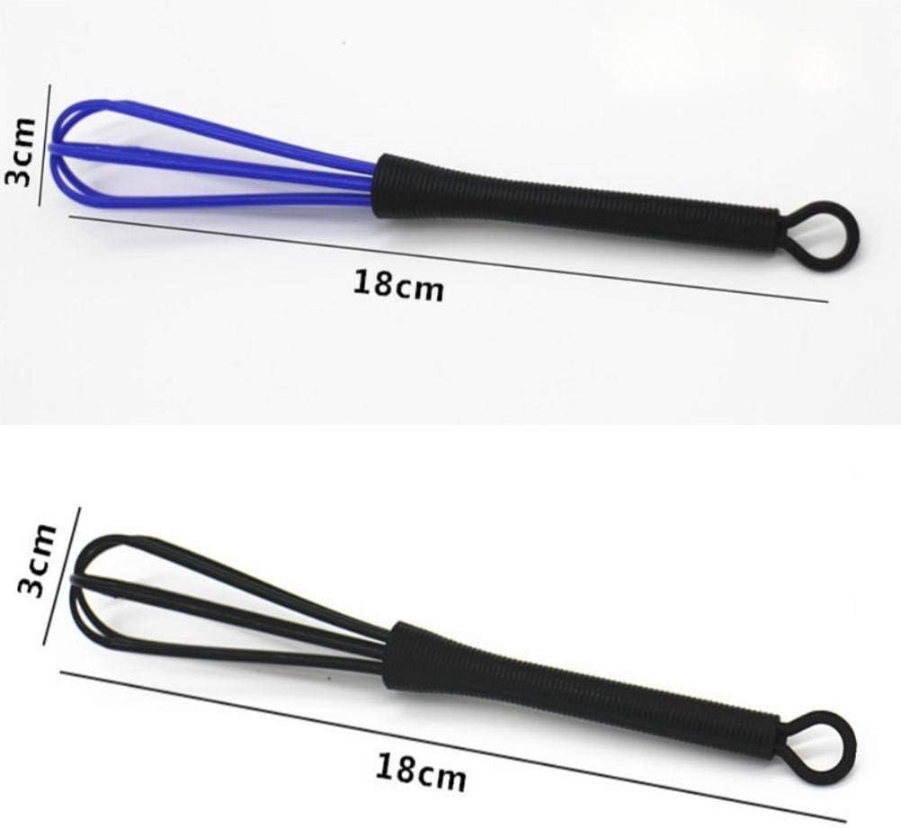 6 Pcs Mini Whisks for Hair Dye Color Mixing, 7 x 1.2 In, Balloon Salon Barber Hairdressing Hair Color Dye Cream Whisk Kitchen, Mixer Tool for Blending, Whisking, Beating and Stirring - Image 2