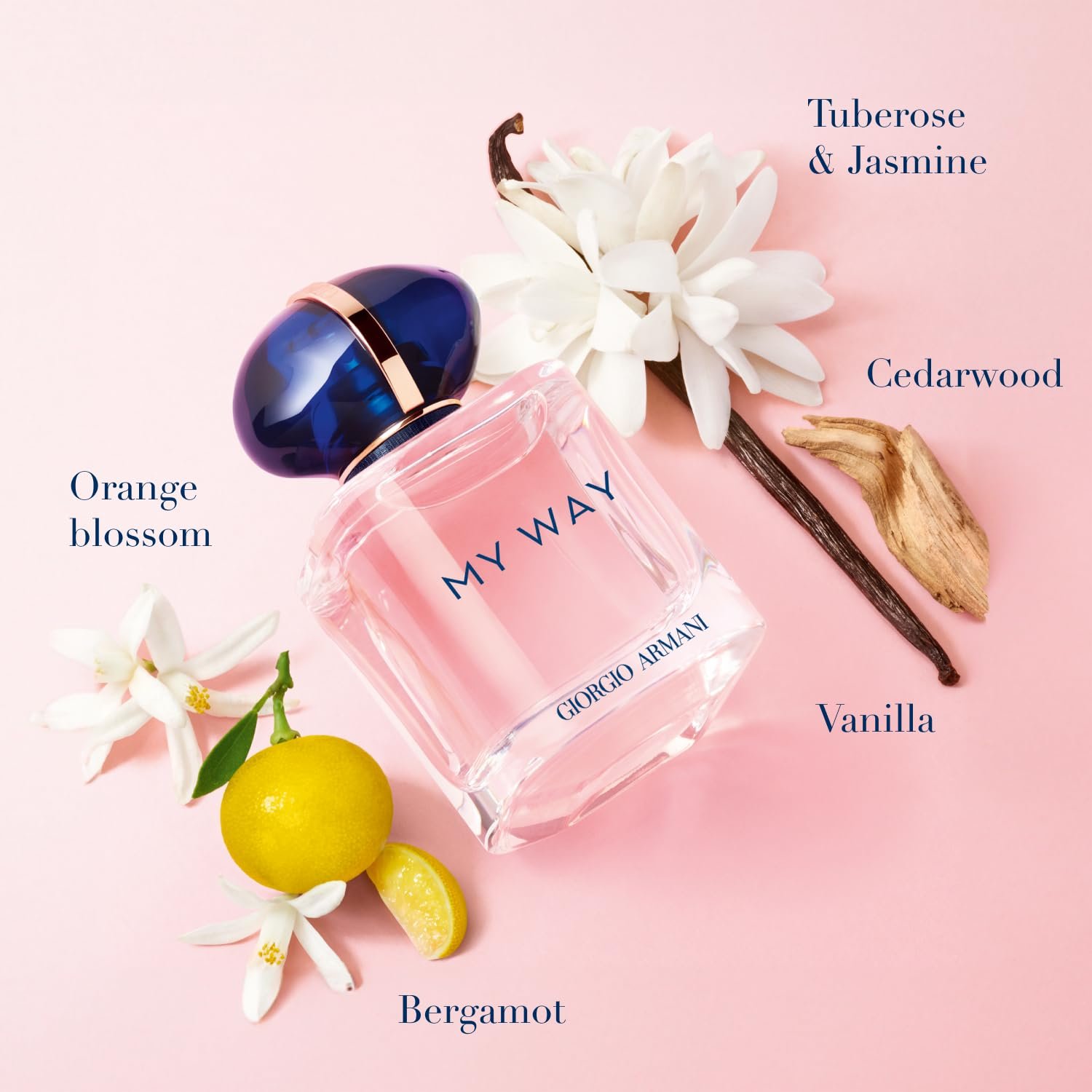 Armani Beauty - My Way - Eau de Parfum - Women's Perfume - Floral Woody Fragrance - Bergamot, Orange Blossom, Tuberose, Jasmine, Cedarwood, Vanilla and White Musk Notes - Image 2