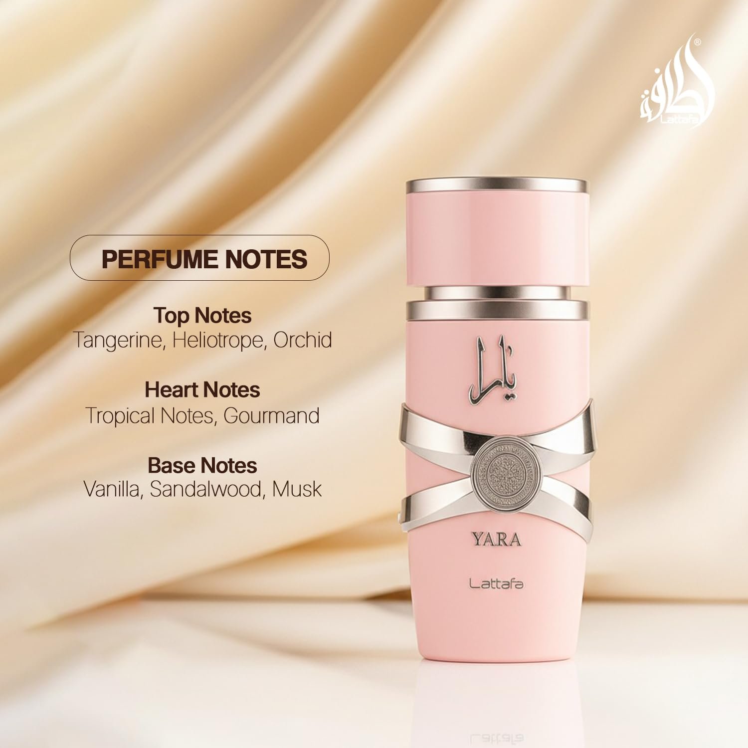 Lattafa Yara - Vanilla, Gourmand, Fruity, Floral - Eau de Parfum Long-Lasting Fragrance for Women, 3.40 Ounce / 100 ml - Image 4