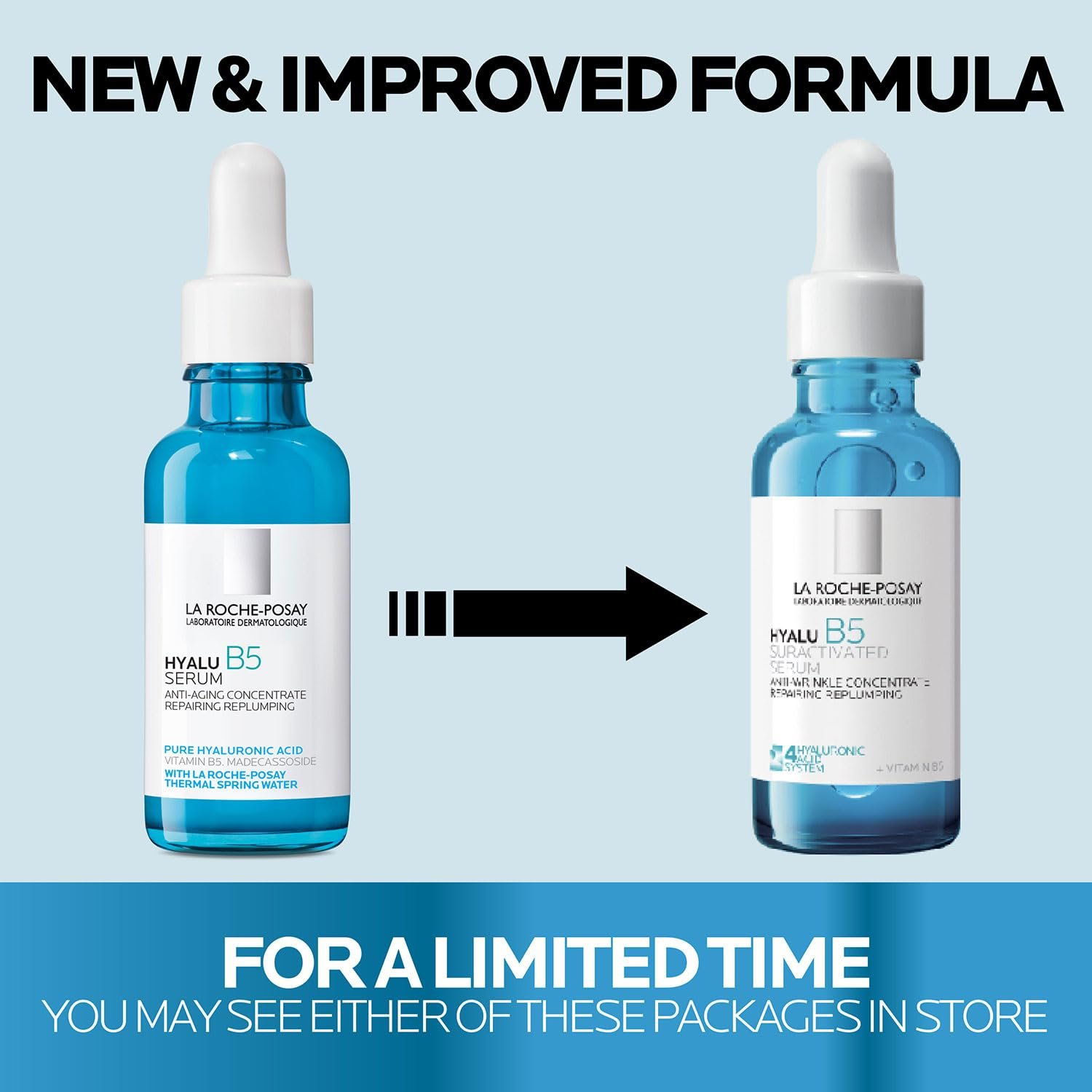 La Roche-Posay Hyalu B5 Pure Hyaluronic Acid Serum for Face, Vitamin B5 + Hyaluronic Acid + Madecassoside, Hydrating Serum Visibly Plumps Skin, Sensitive Skin Safe, Anti Aging, Oil-Free - Image 8