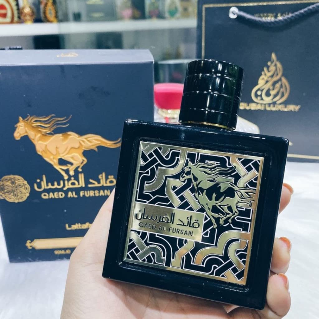 Lattafa Qaed Al Fursan - Oriental, Fruity, Fresh, Amber Wood - Eau de Parfum Long-Lasting Fragrance for Unisex, 3.40 Ounce / 100 ml - Image 7