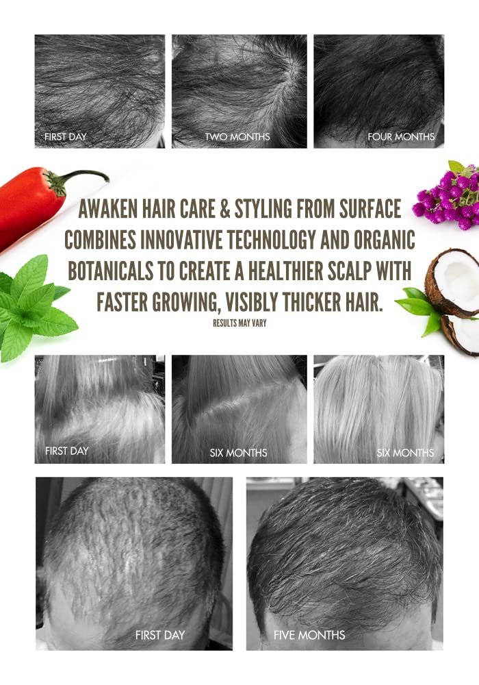 Surface Hair - Awaken Therapeutic Shampoo – Natural Ingredients for Thinning Hair and a Healthy Scalp - Image 2