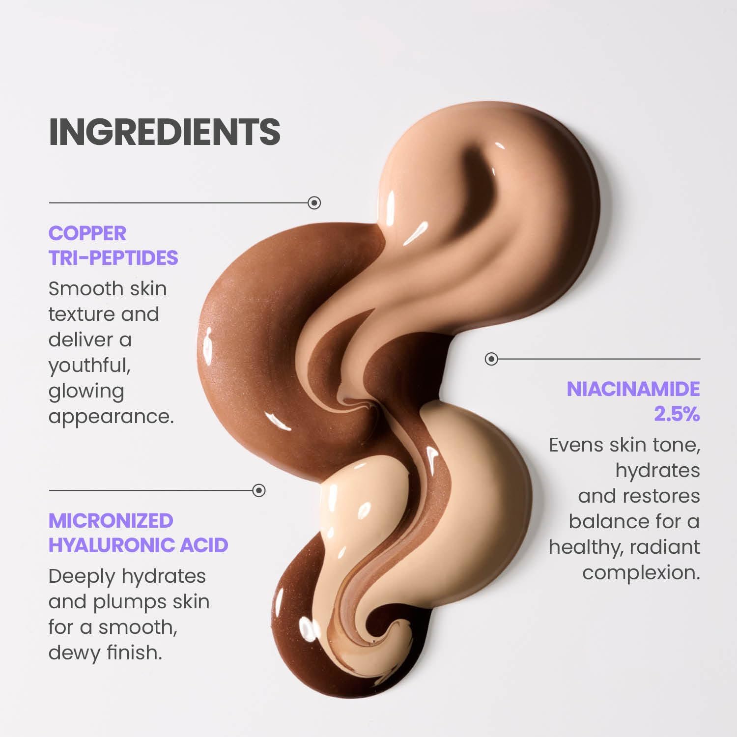 Wonderskin Hyper Bond All-Day Stay Serum Foundation – Waterproof, Transfer-Proof, 24HR Longwear Face Makeup with Niacinamide & Hyaluronic Acid – Lightweight, Natural Finish (Afterglow) - Image 5