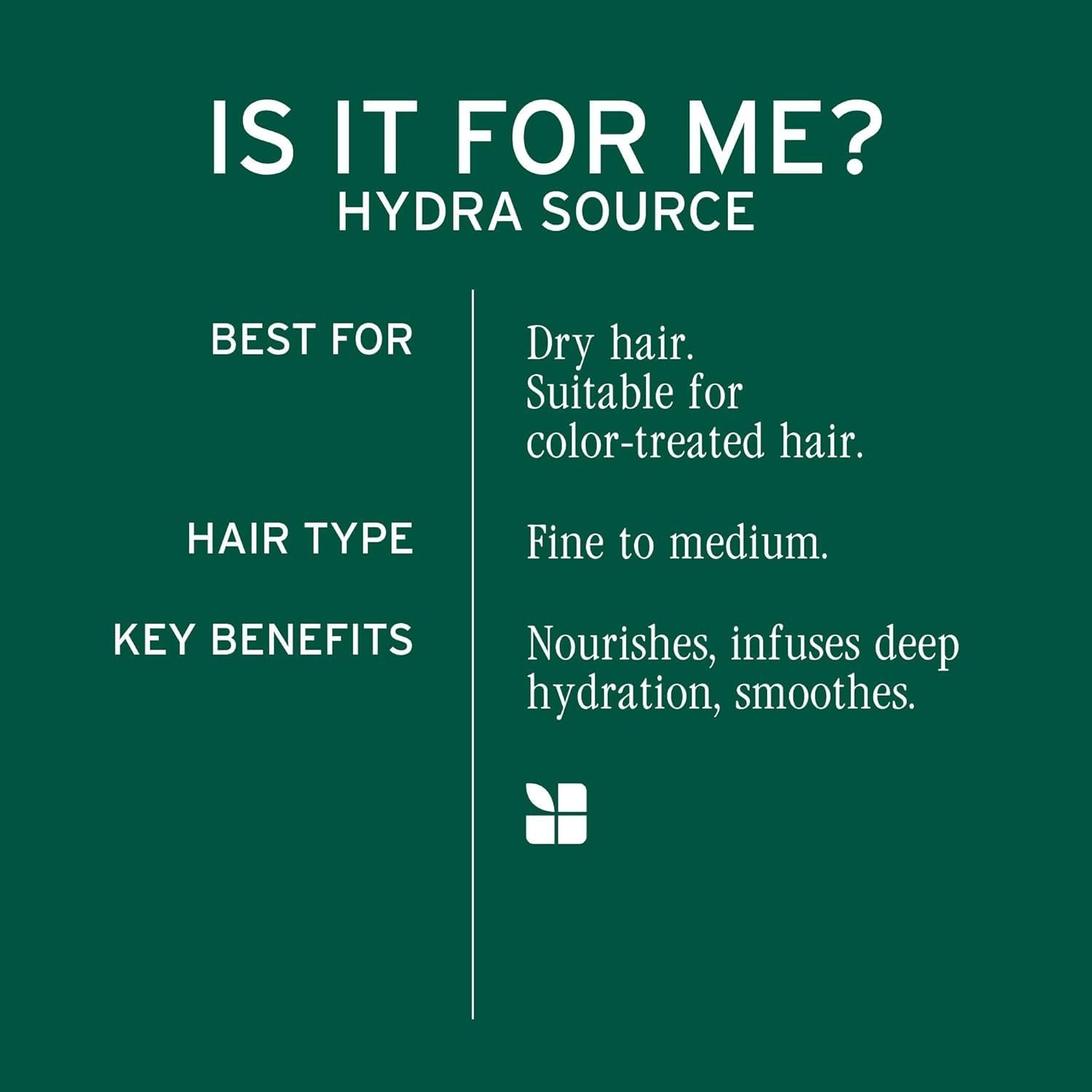 Biolage Hydra Source Travel Size Trio Kit - With Mini Hydra Source Shampoo, Conditioning Balm, & All-In-One Spray, For Dry Hair, Deeply Moisturizes, Detangles & Adds Shine, 3 Piece Mini Set - Image 7