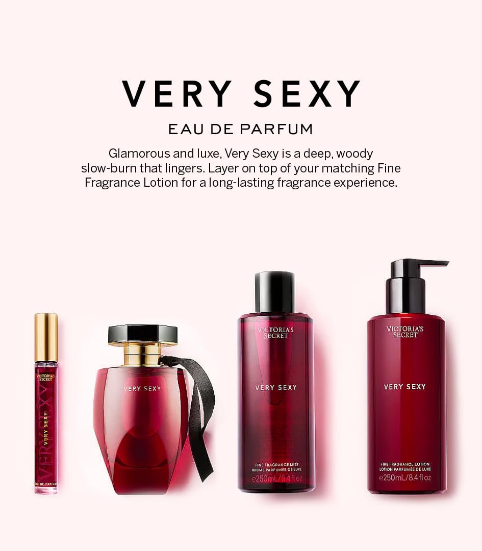 Victoria's Secret Very Sexy Eau de Parfum, Notes of Vanilla Orchid, Sun-Drenched Clementine & Wild Blackberry, Perfumes for Women (1.7 oz) - Image 5