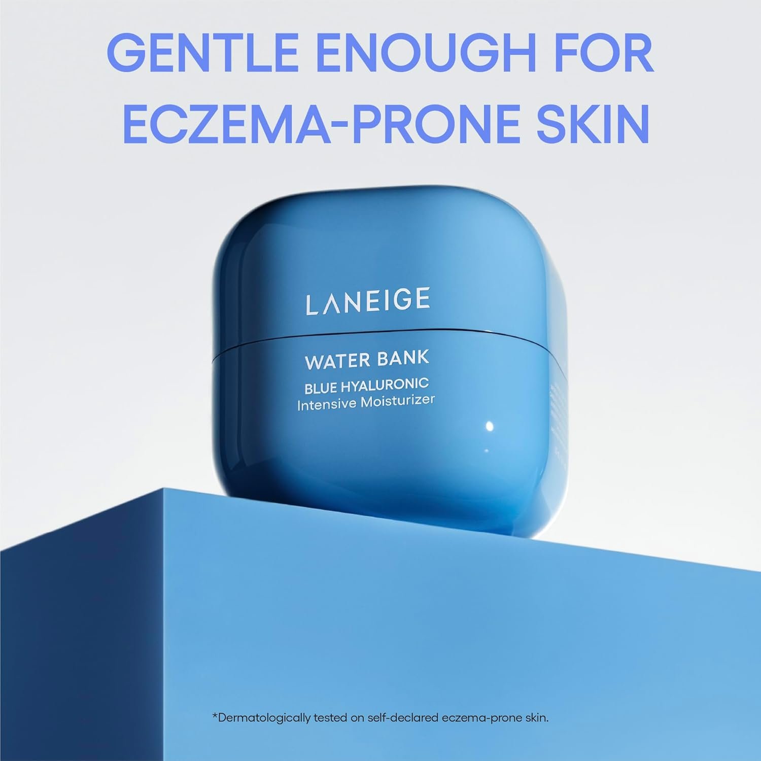 LANEIGE Water Bank Blue Hyaluronic Intensive Moisturizer: Hydrating Face Cream for Extra Dry Skin with Squalane & Peptide for Skin Barrier Support, Dermatologist-Tested - Image 6