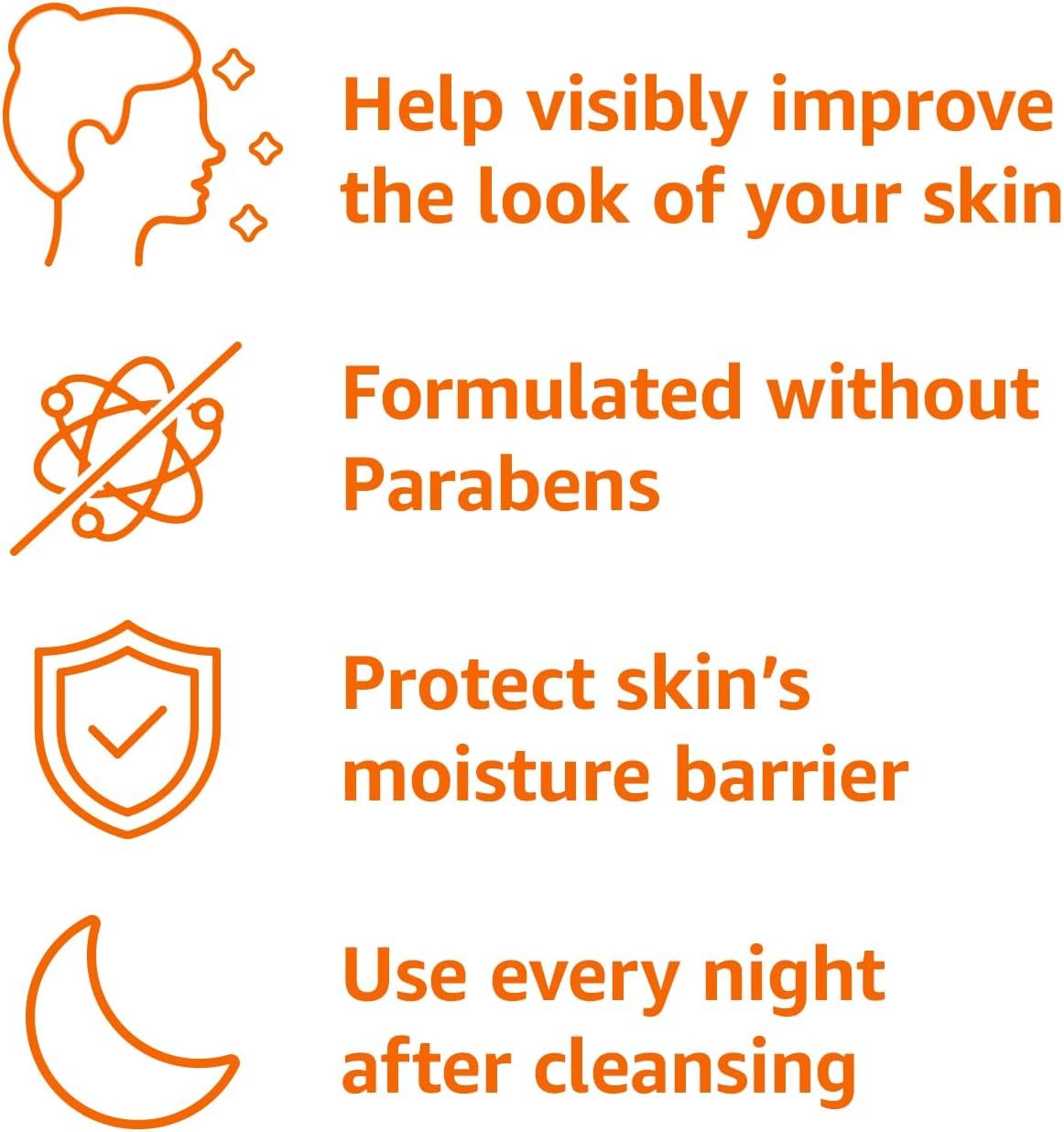 Amazon Basics Triple Replenishing Moisturizer Night Cream with Vitamin C, Glycerin, Shea Butter, 1.7 Ounces, 1-Pack - Image 3