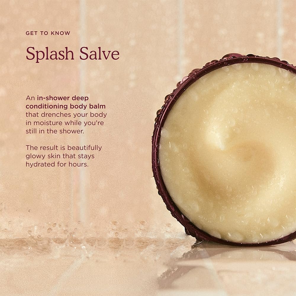 HANNI Splash Salve Body Mask, In-Shower Moisturizer with Coconut, Jojoba, Shea Butter & Glycerin, Deep Conditioning for All Skin Types, 250 mL / 8.8 oz - Image 3