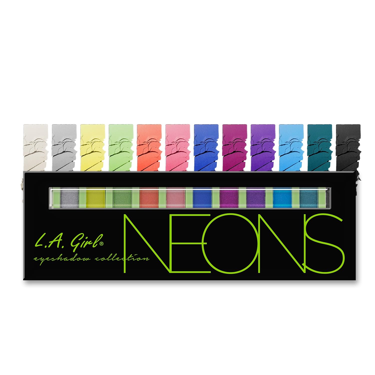 L.A. Girl Beauty Brick Eyeshadow Collection, Neon GES334A - Image 2