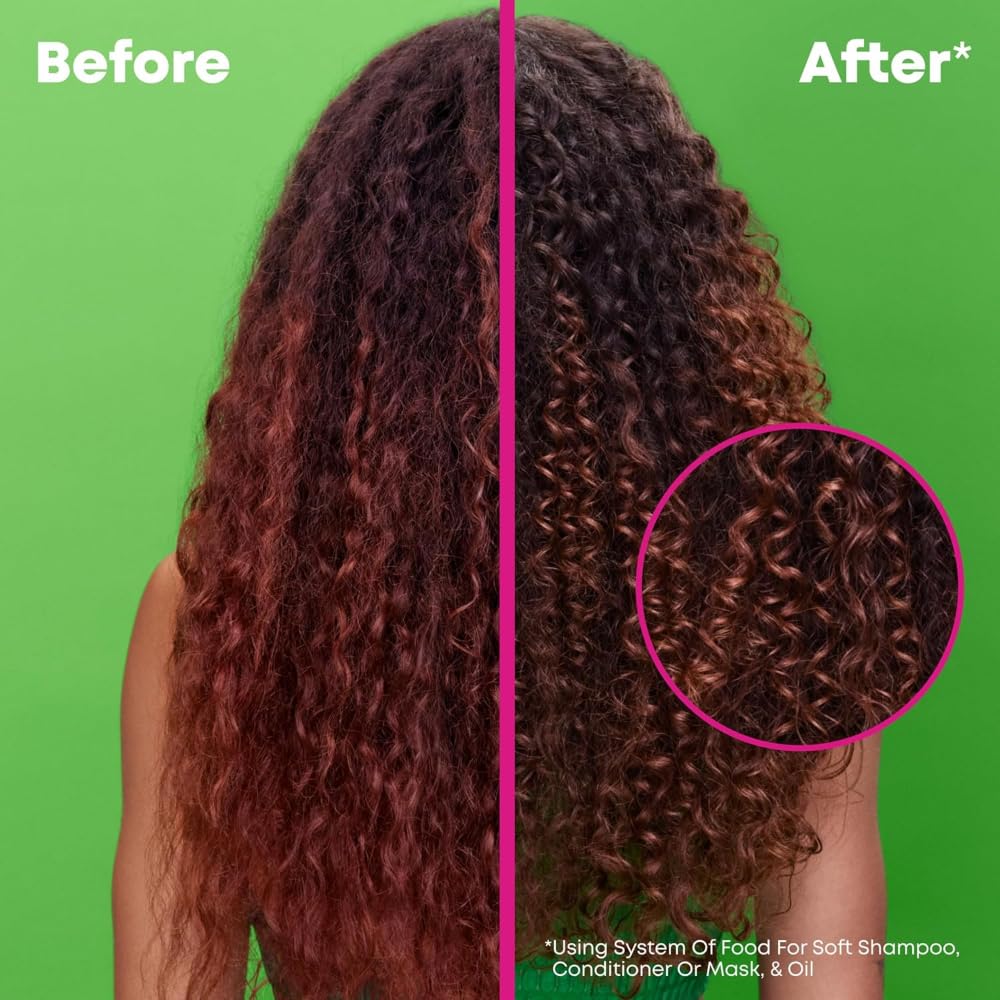 Matrix Food For Soft Travel Trial Kit - Shampoo, Conditioner and Oil Serum, Professional Hydrating Formula for Dry, Brittle Hair, With Hyaluronic Acid & Avocado Oil for Hydration, Softness & Shine - Image 2