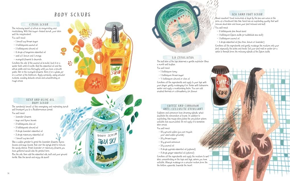 Organic Beauty: An Illustrated Guide to Making Your Own Skincare - Image 7