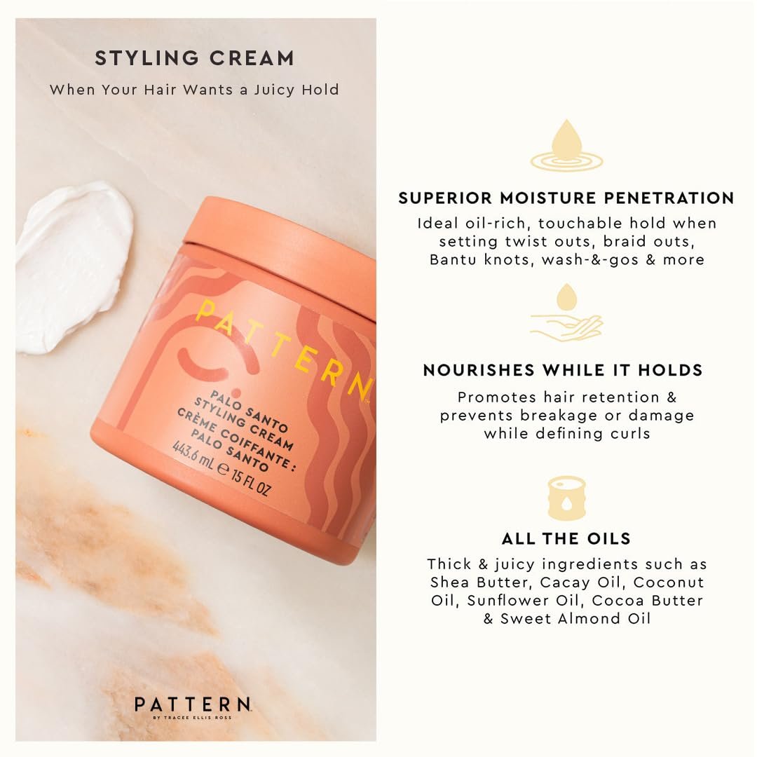 PATTERN Beauty by Tracee Ellis Ross Palo Santo Mini Kit features our Bestsellling Formulas: Palo Santo Leave-In Conditioner, Palo Santo Curl Mousse, Palo Santo Styling Cream in Mini Travel Sizes - Image 7