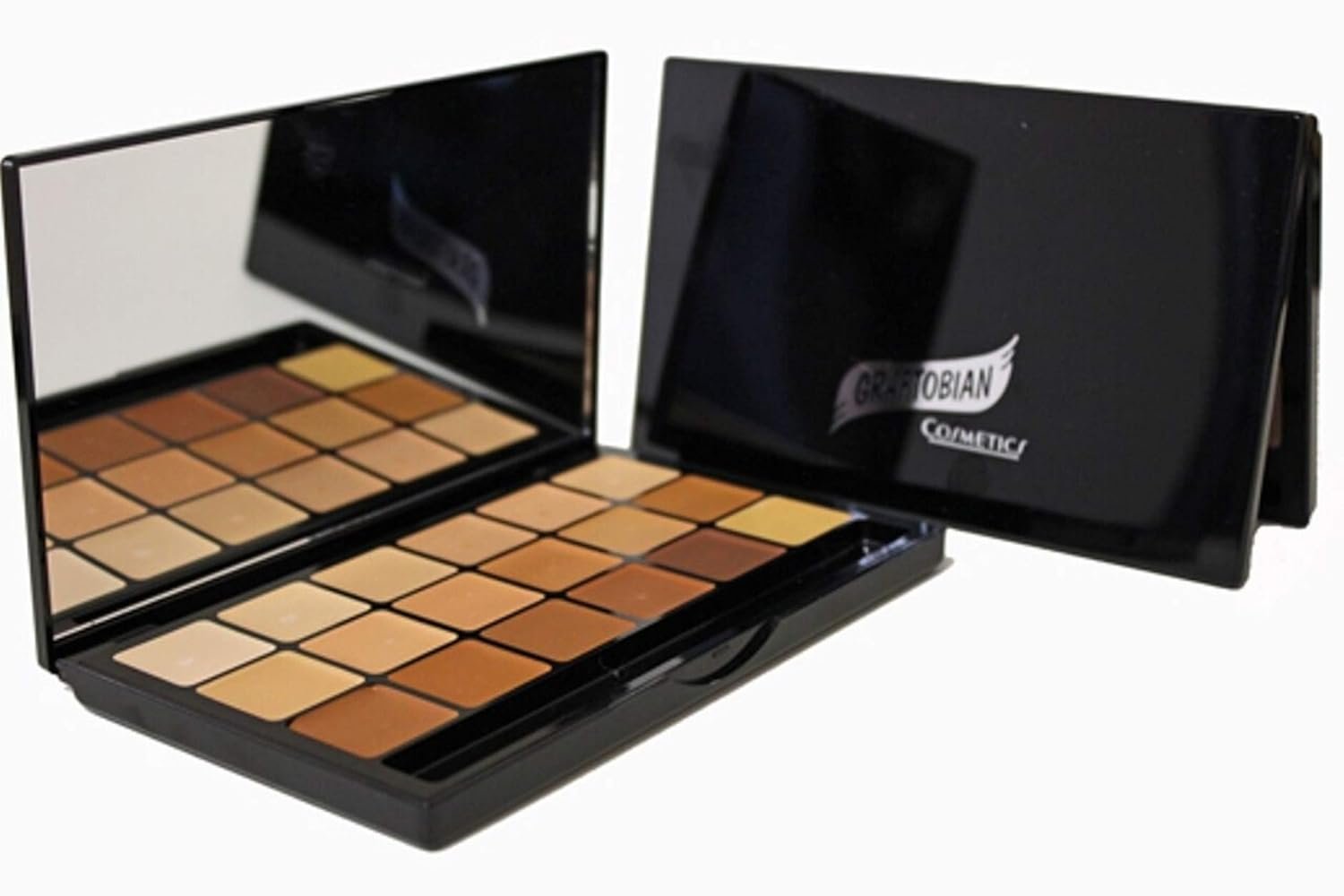 Graftobian Glamour Crème Ultra HD Foundation Super Palettes - Foundation Palette, Contour Makeup, Foundation for Professional Makeup Kit, Face Makeup for Full Coverage - Warm Color - Image 6