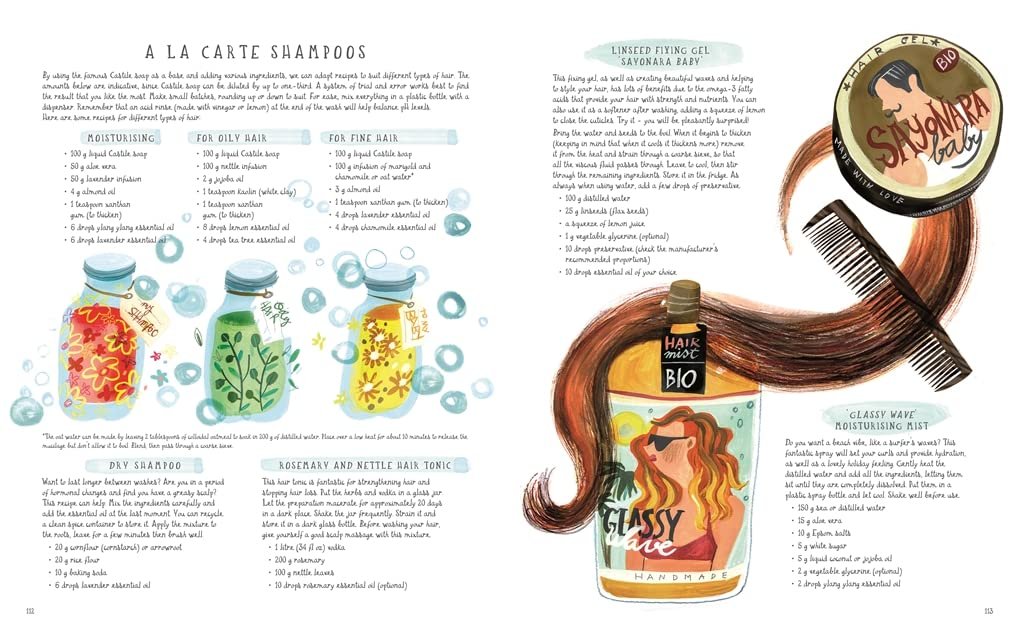 Organic Beauty: An Illustrated Guide to Making Your Own Skincare - Image 9