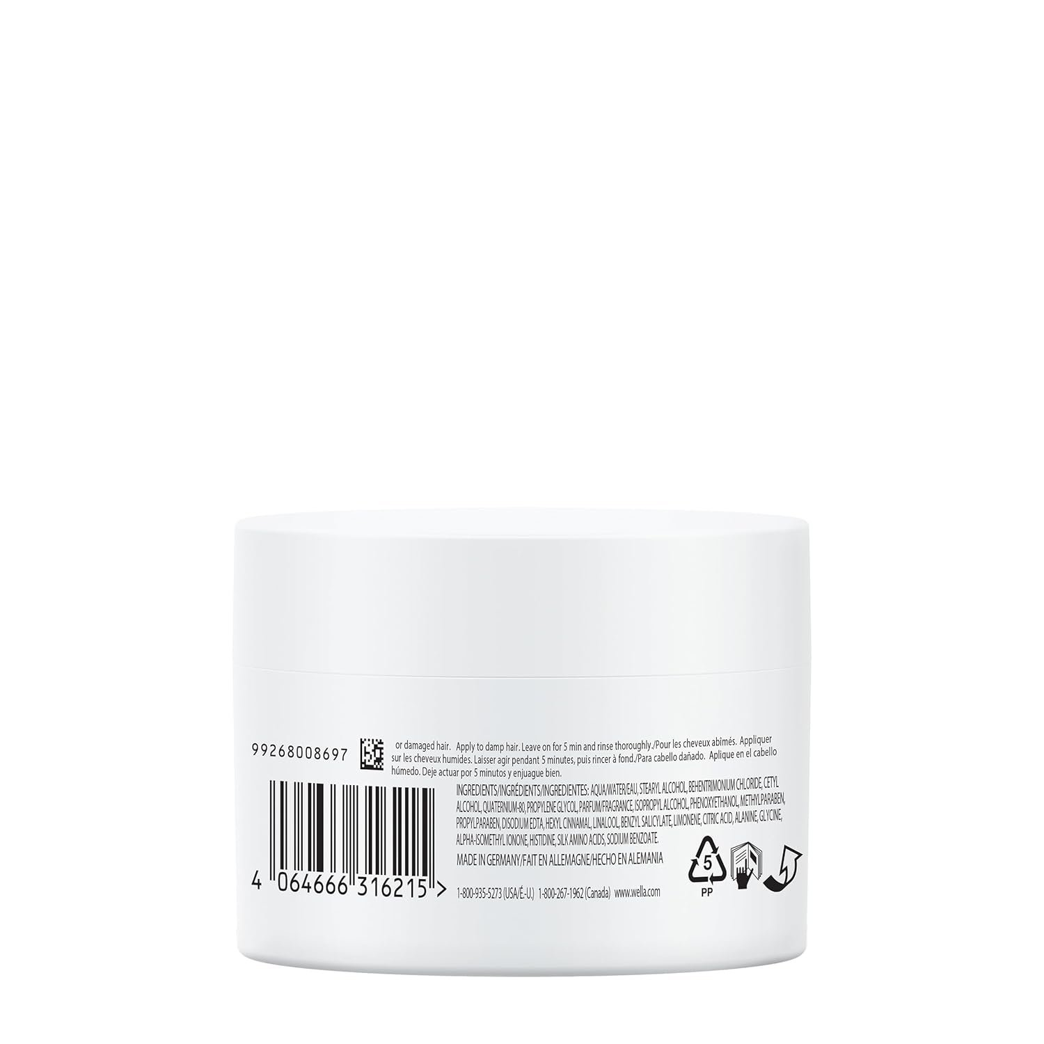 WELLA PROFESSIONALS Fusion Intense Repair Hair Mask for Damaged Hair, Treatment for Hair Repair & Hair Breakage - Image 2