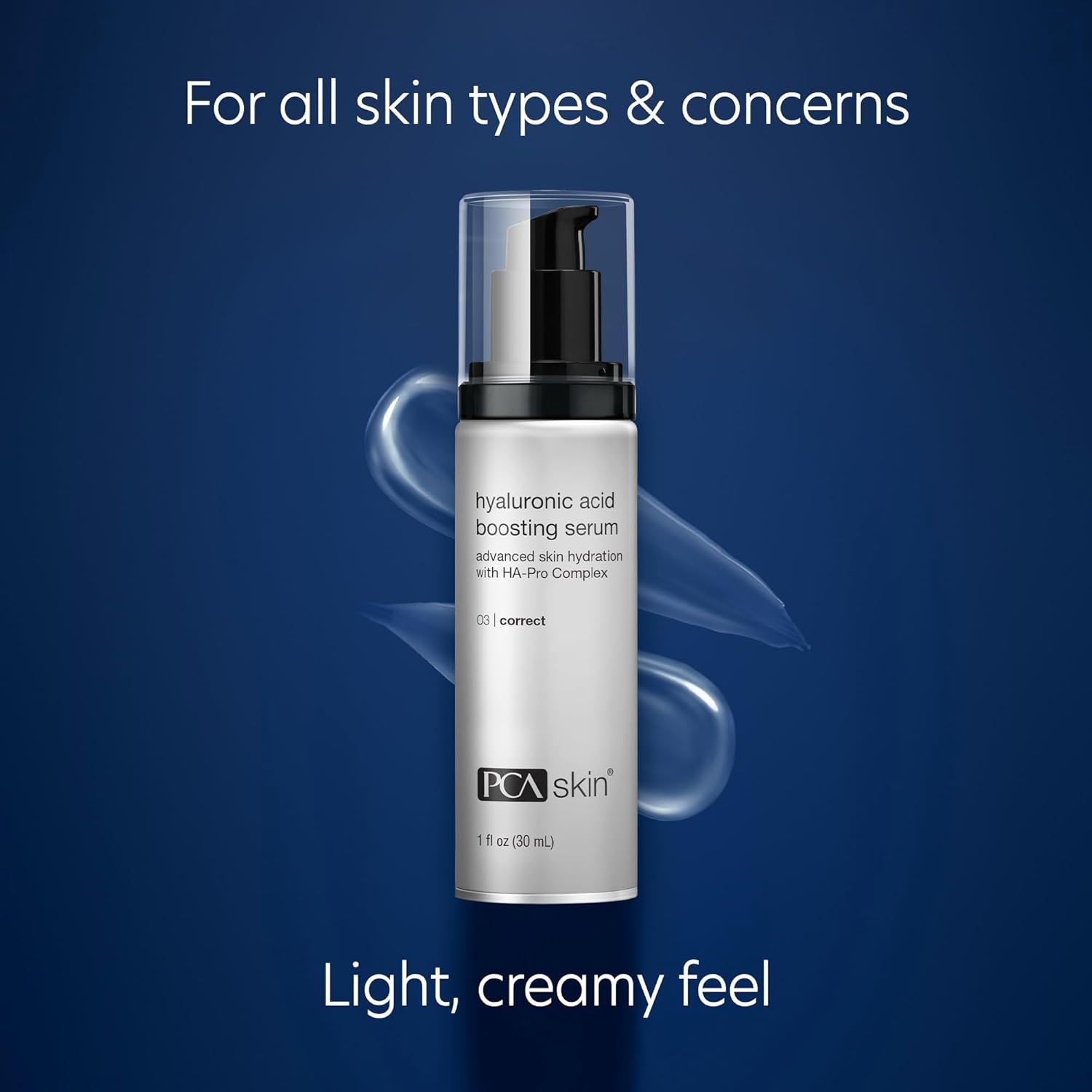 PCA SKIN Hyaluronic Acid Boosting Face Serum, Hyaluronic Acid Serum for Face Made with Niacinamide and Ceramides, Helps Reduce Fine Lines and Wrinkles and Delivers 24-Hour Moisturization, 1 oz Pump - Image 11