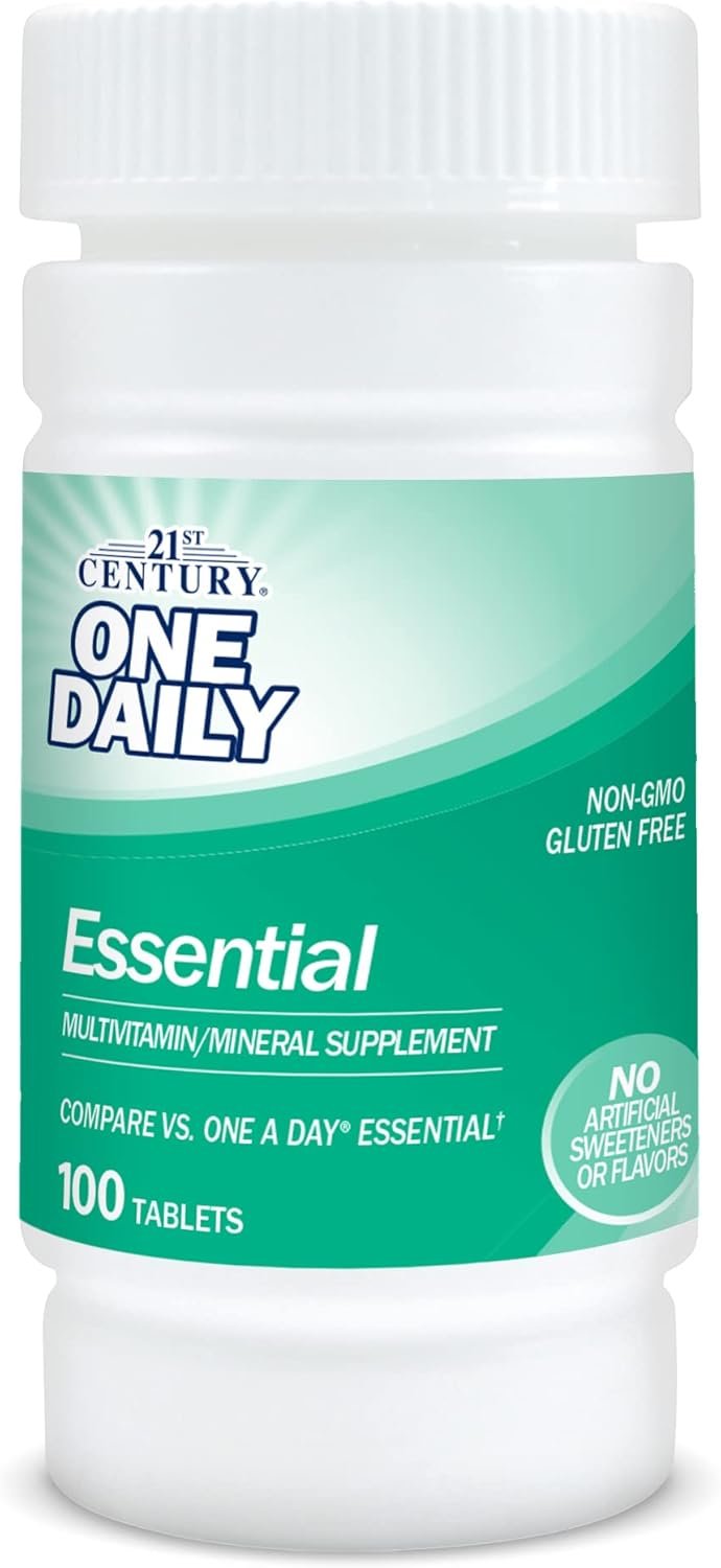 21st Century One Daily Essential Tablets, 100 Count