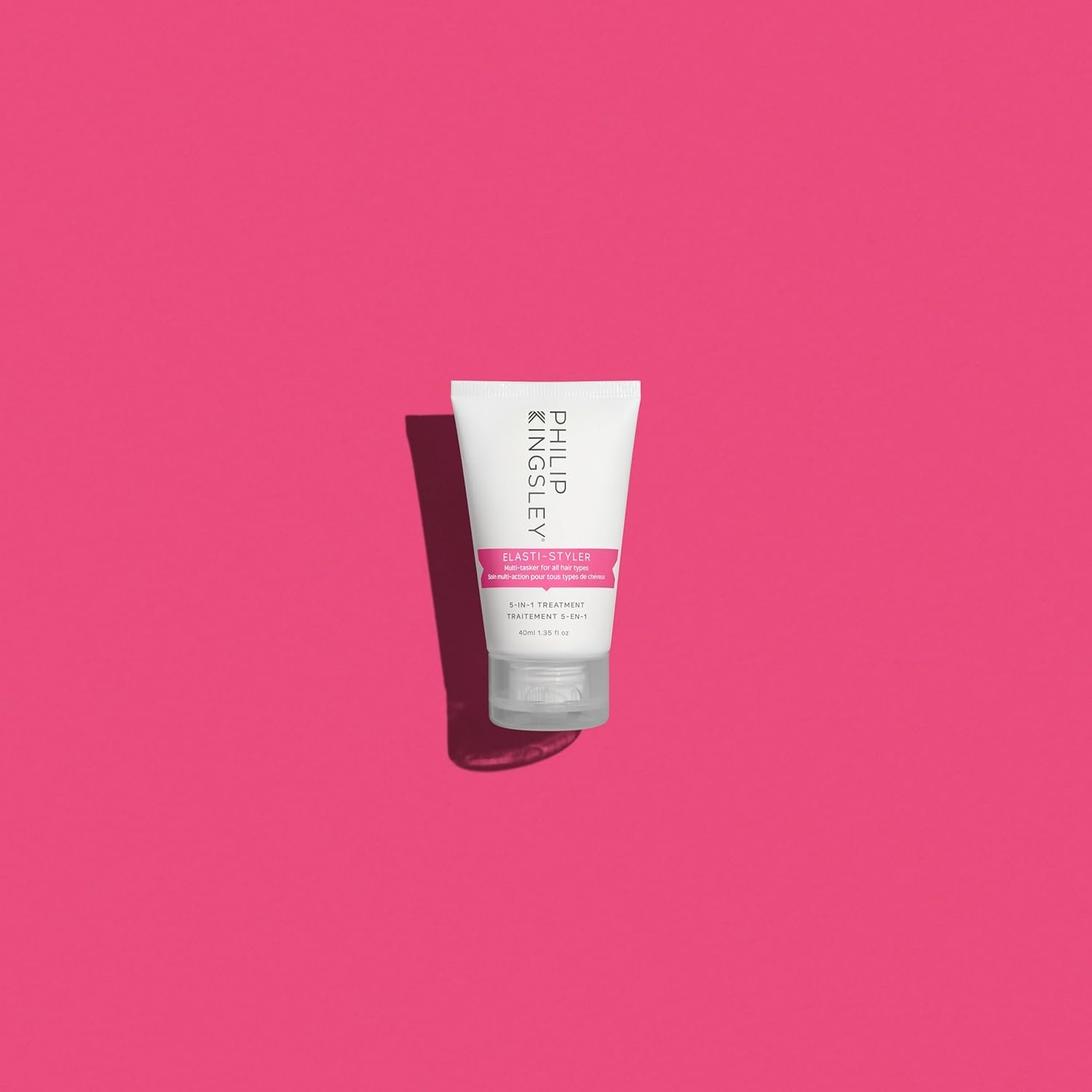 PHILIP KINGSLEY | Elasti-Styler | 5-in-1 Pre-Styling Serum Treatment | Hair Styling Cream Conditioning Mask | Anti-Frizz Smoothing Primes Tames Adds Shine | 1.35oz - Image 2