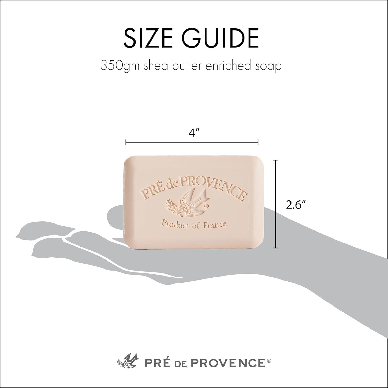 Pre de Provence Artisanal Soap Bar, Natural French Skincare, Enriched with Organic Shea Butter, Quad Milled for Rich, Smooth & Moisturizing Lather, Olive Oil & Lavender, 12.3 Ounce - Image 13
