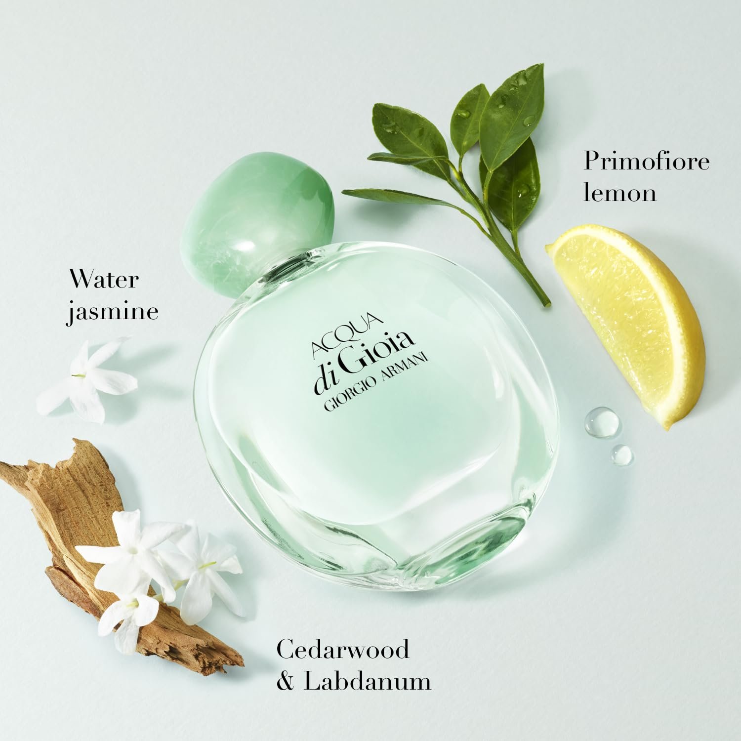 Armani Beauty - Acqua di Gioia - Eau de Parfum - Floral Fruity Fragance for Women - Primofiore Lemon, Water Jasmin, Cedarwood Notes - Image 2