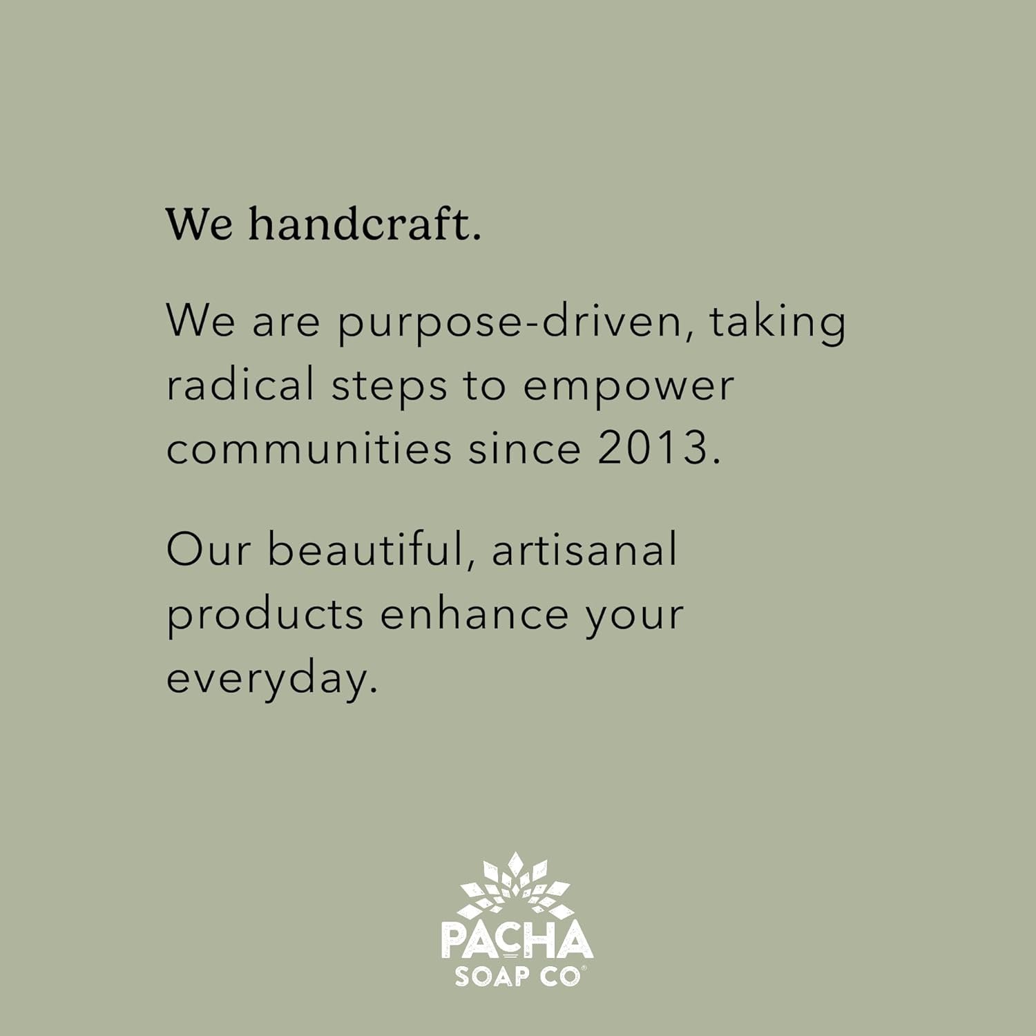 Pacha Soap Co. Handcrafted Bar Soap - Pacha Peaces Uplift & Calm Bundle with Premium Soothing Essential Oils, Natural Bar Soap for Body, Face & Hands, Made in USA for Women and Men, 2-Pack (4 oz ea) - Image 7