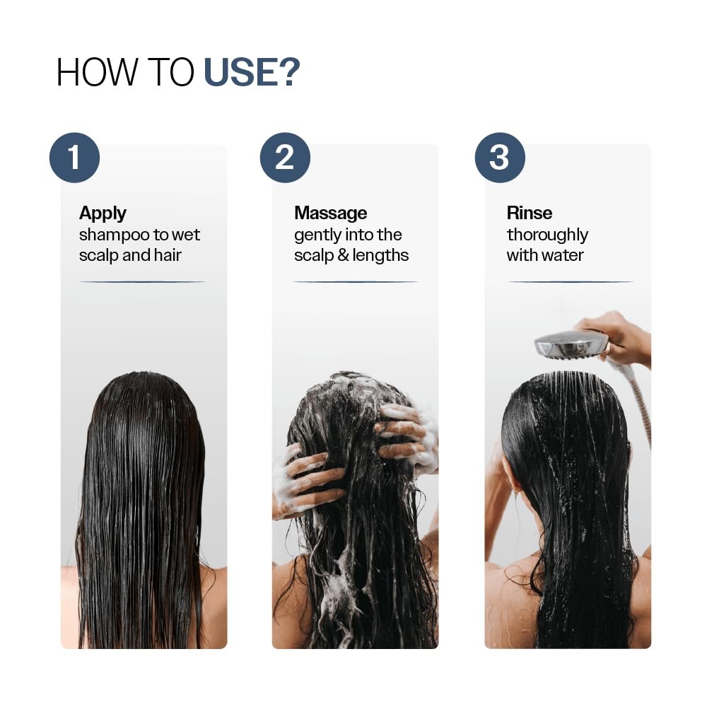 Bare Anatomy Anti-Hair Fall Shampoo | Provides 5x Hair Fall Control | pH 4.6 | Adenosine & Peptides | Strengthens Weak Roots & Reduces Breakage | Sulphate & Paraben Free | Unisex | 100ml - Image 7