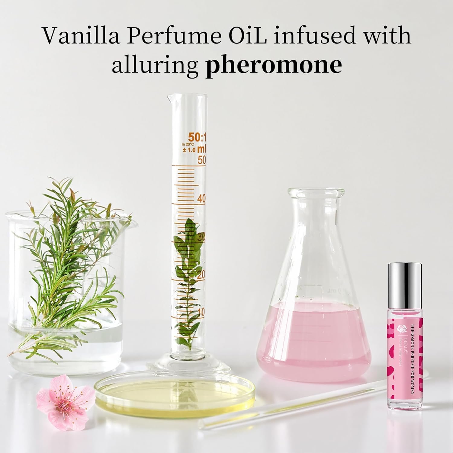 DIBALA Pheromones Perfume for Women | Vanilla Musk Scent, Long Lasting Roll On Perfume Oil 10ml (0.34 fl oz) - Image 5