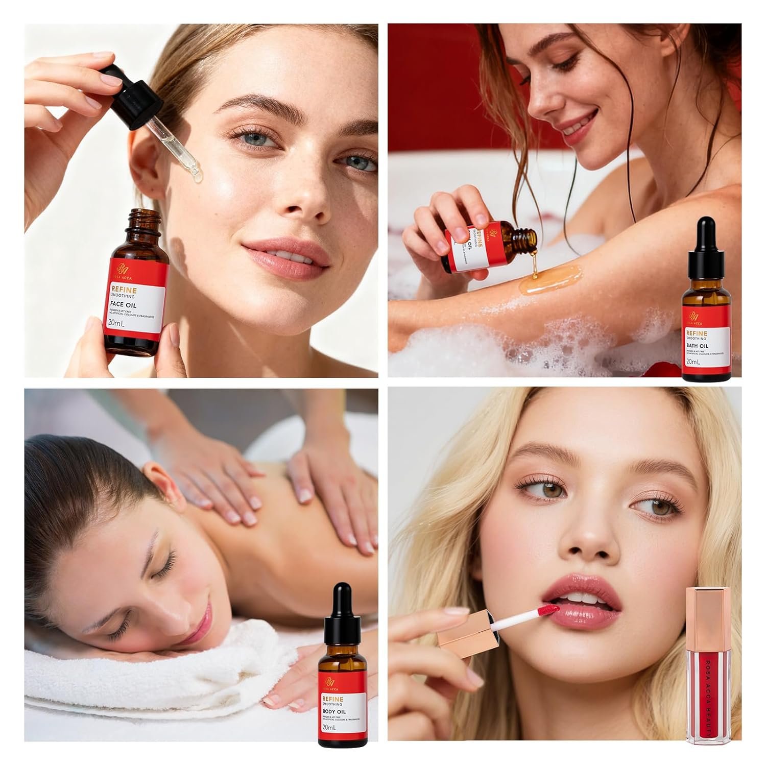 Gifts for Women, Red Rose 32 Pcs Face Skin Care Gifts Set, Birthday Gift for Women, Bath and Body Gifts Basket Set, Spa Set & Self-Care Basket, Thinking of You Gift, Christmas, Anniversary, Wife - Image 2