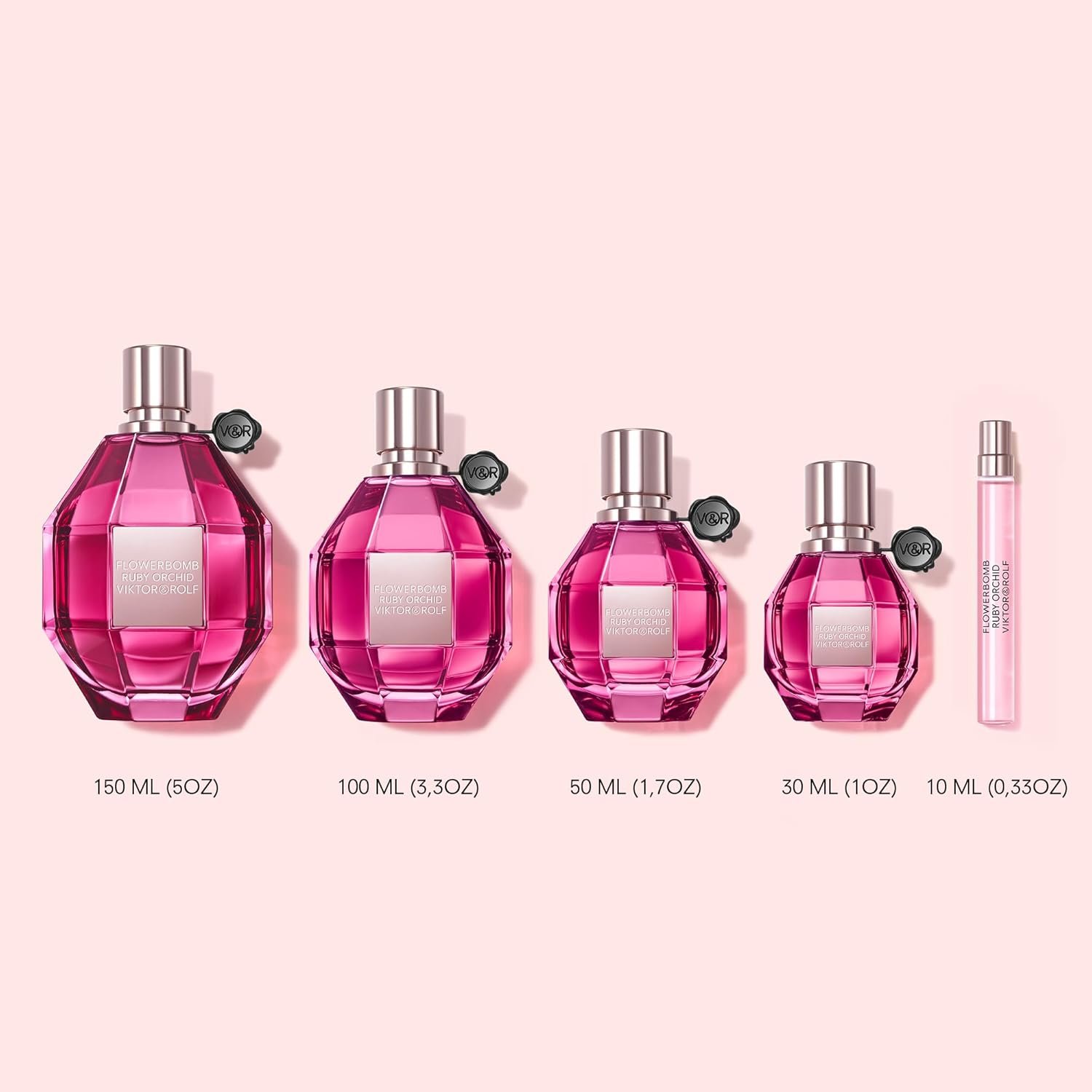 Viktor&Rolf - Flowerbomb Ruby Orchid Eau de Parfum - Women's Perfume - Floral & Fruity - With Notes of Vanilla & Peach - Image 6