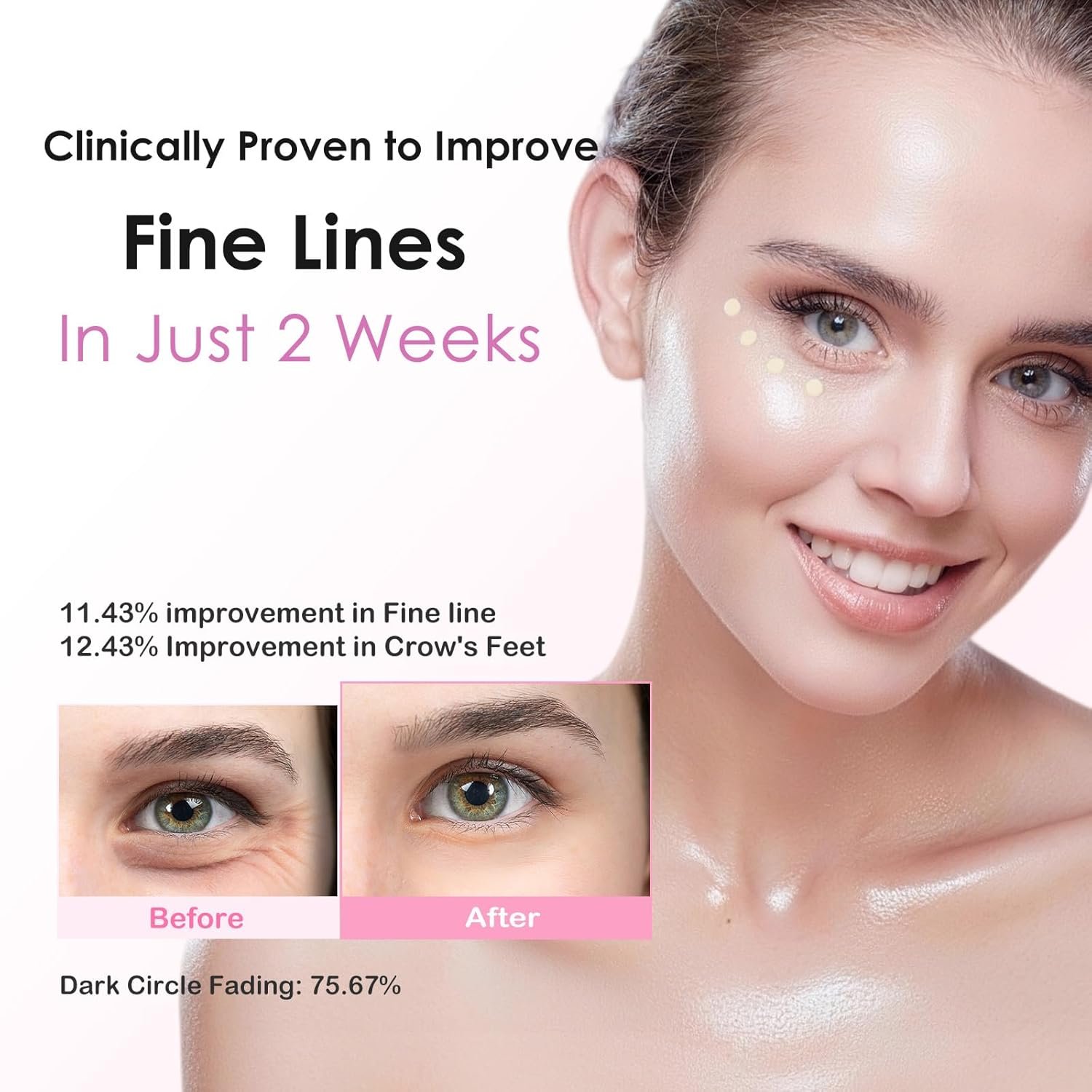 Calcium Volume Multi Balm Stick + Under Eye patch 60ea + Calcium Eye Ceam, Collagen Boosting, Wrinkle Smoothing, Firming & Eye Hollow Plumping Eye Treatment,Hydrating, Anti-Aging & Travel Friendly - Image 5