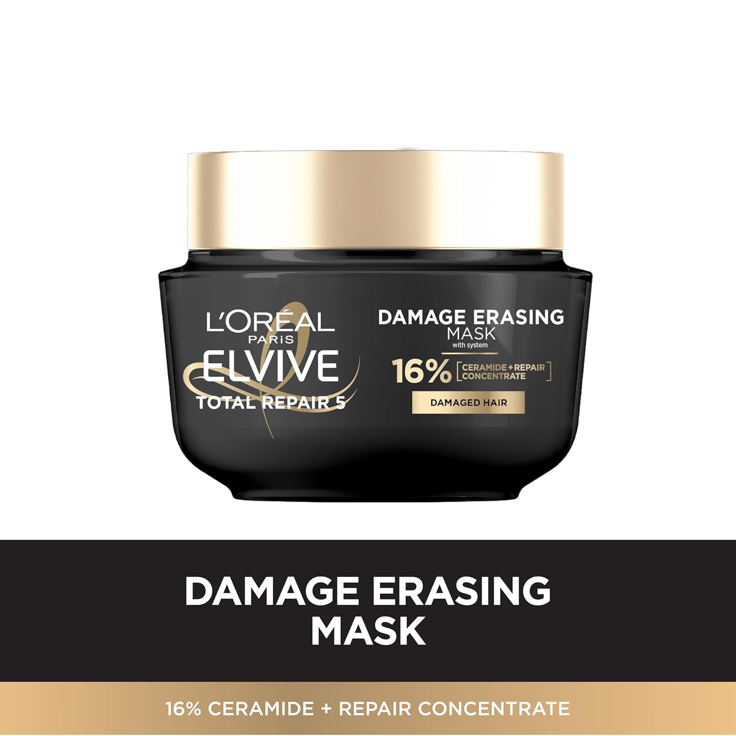 L'Oreal Paris Elvive Total Repair 5 Damage-Erasing Balm Mask, Rinse-Out Hair Treatment, 8.5 fl oz (Packaging May Vary) - Image 3