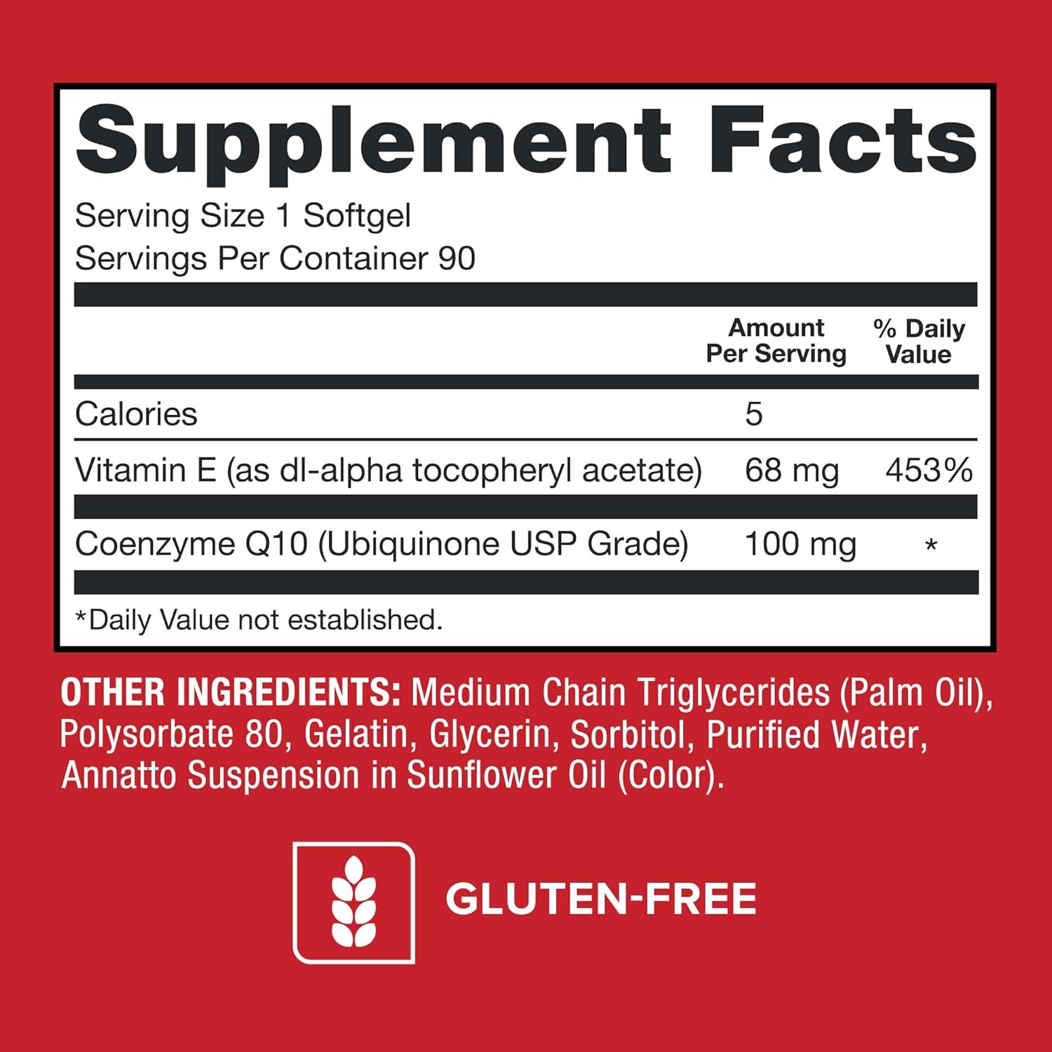 Qunol Ultra CoQ10 100mg Softgels- 3x Better Absorption, Antioxidant for Heart Health & Energy Production, Coenzyme Q10 Vitamins and Supplements, 3 Month Supply, 90 Count - Image 6
