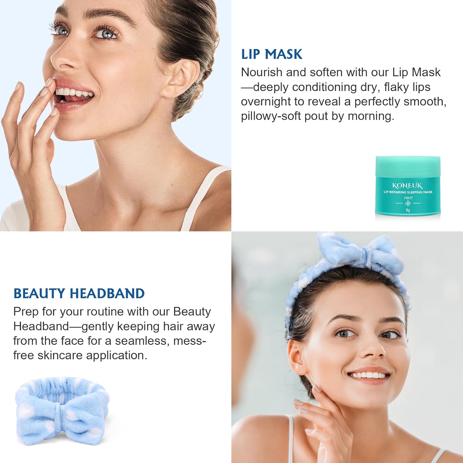 15 PACK Skincare Set with Facial Masks, Under Eye Patches, Face Mist, Lip Mask, Headband, Skin Care for Women, Travel Kit & Birtuday Gifts for Teens Girls, Thank You Gift for Mom, Teacher Gifts - Image 4