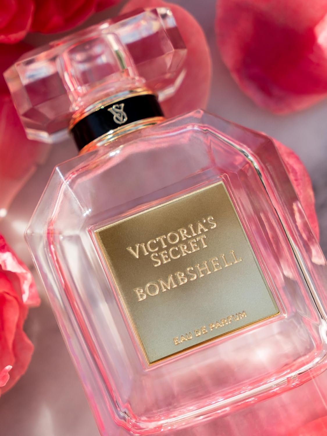 Victoria's Secret Bombshell 3 Piece Luxe Fragrance Gift Set: 1.7 oz. Eau de Parfum, Travel Lotion & Shimmer Mist - Image 5