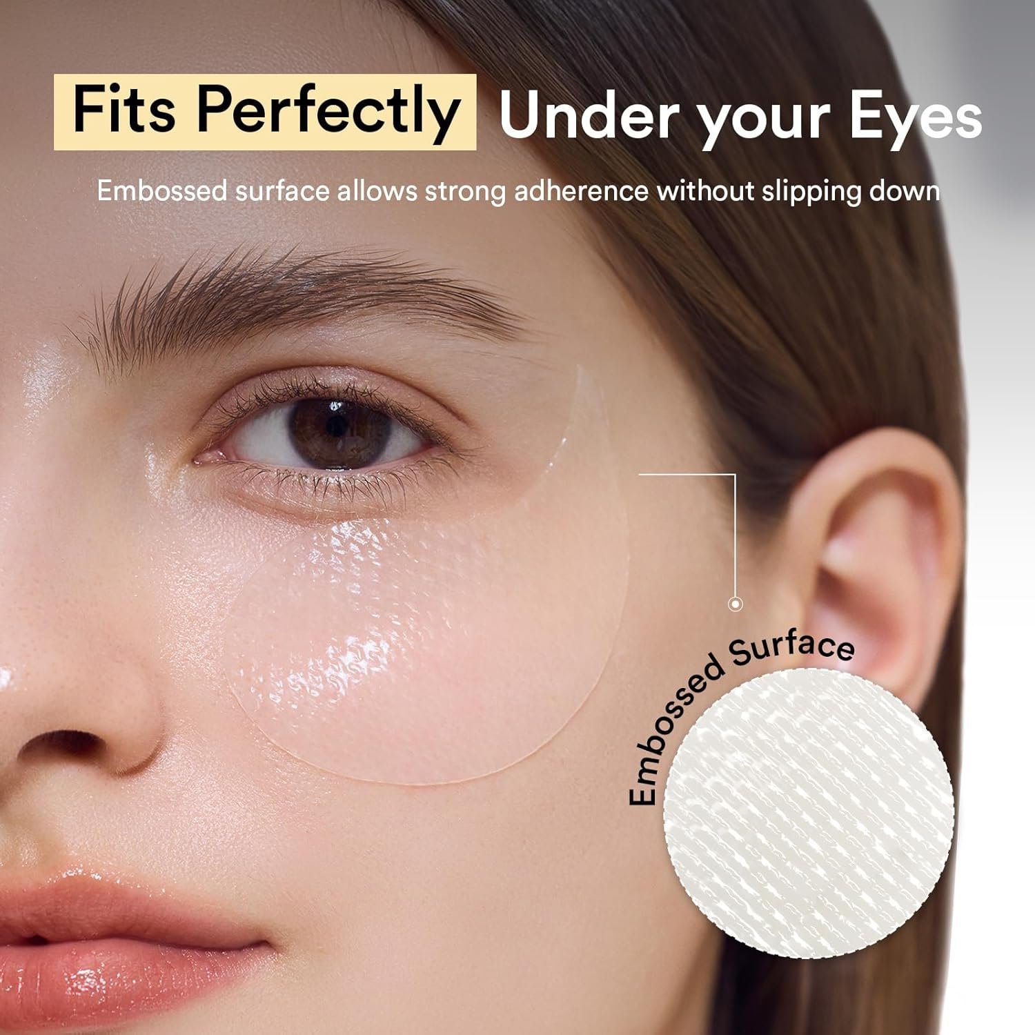 Abib Vegan Collagen Eye Patches for Wrinkles & Fine Line with Jericho Rose Jelly & Peptides, 60 Count, Korean Skin Care - Image 4
