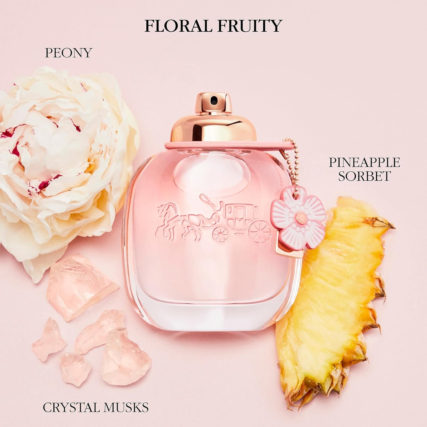 Coach Floral Eau de Parfum - Women's Fragrance - Floral Fruity - With notes of Pineapple Sorbet, Sambac Jasmine & Crystal Musks - Image 2
