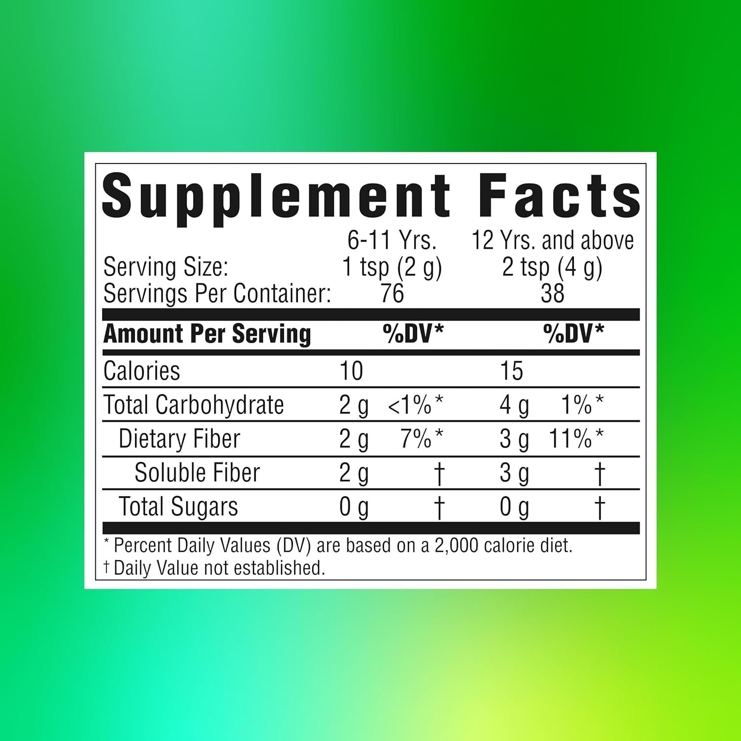 Benefiber Daily Prebiotic GLP-1 Friendly Fiber Supplement Powder for Digestive Health, Unflavored - 250 Teaspoons (17.6 Ounces) - Image 9